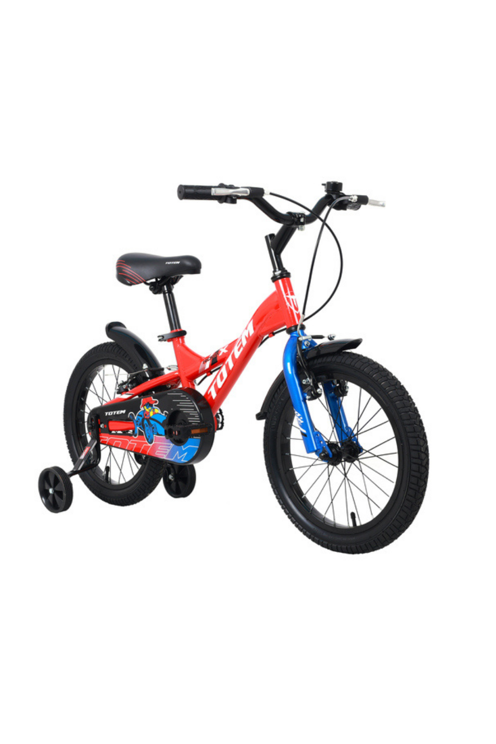 BICICLETA TOTEM INFANTIL ARO 16 ROCK-X  COLOR ROJO-4