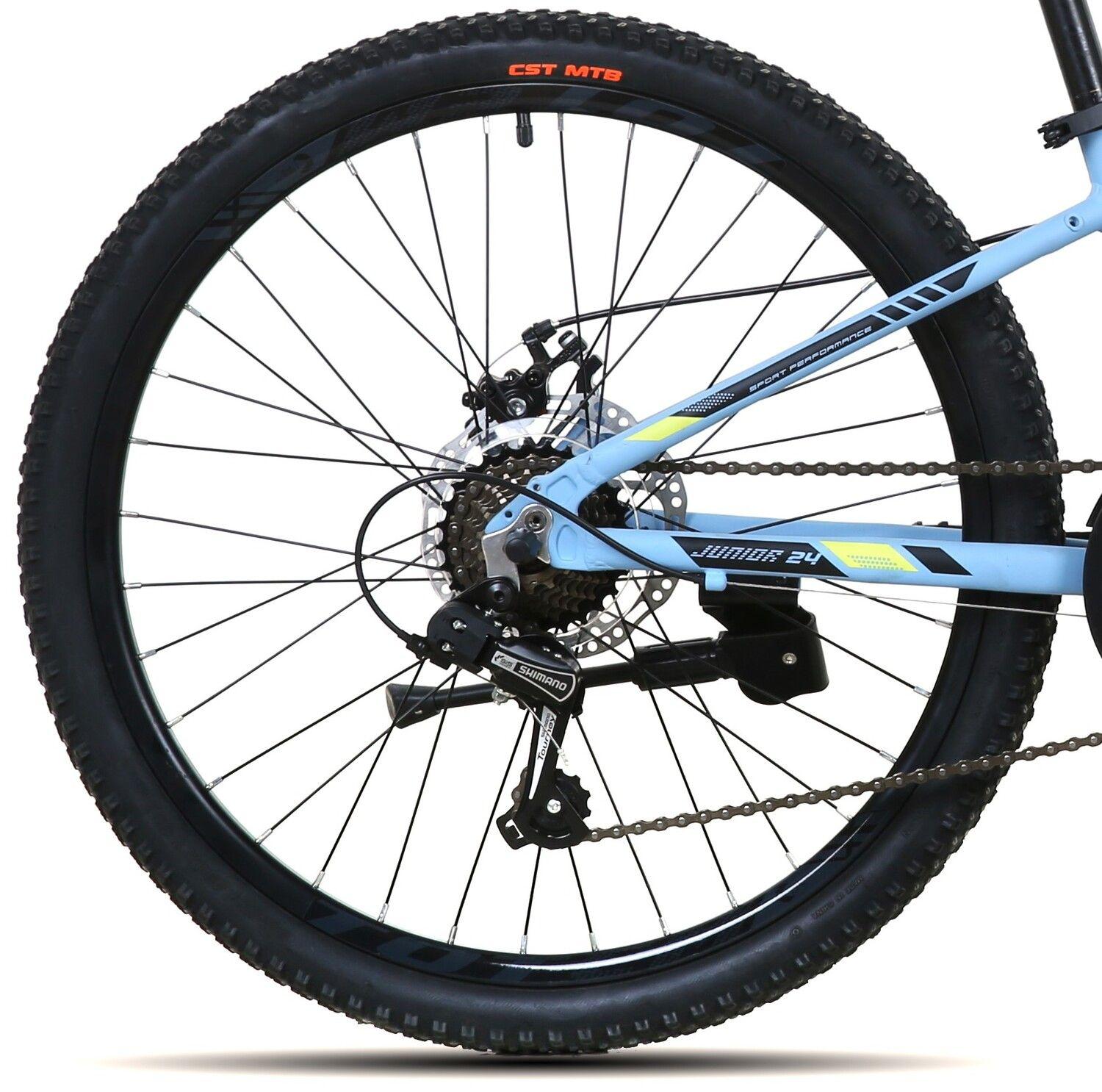 BICICLETA TOTEM MTB ARO 24 MODELO 1100 CELESTE-6