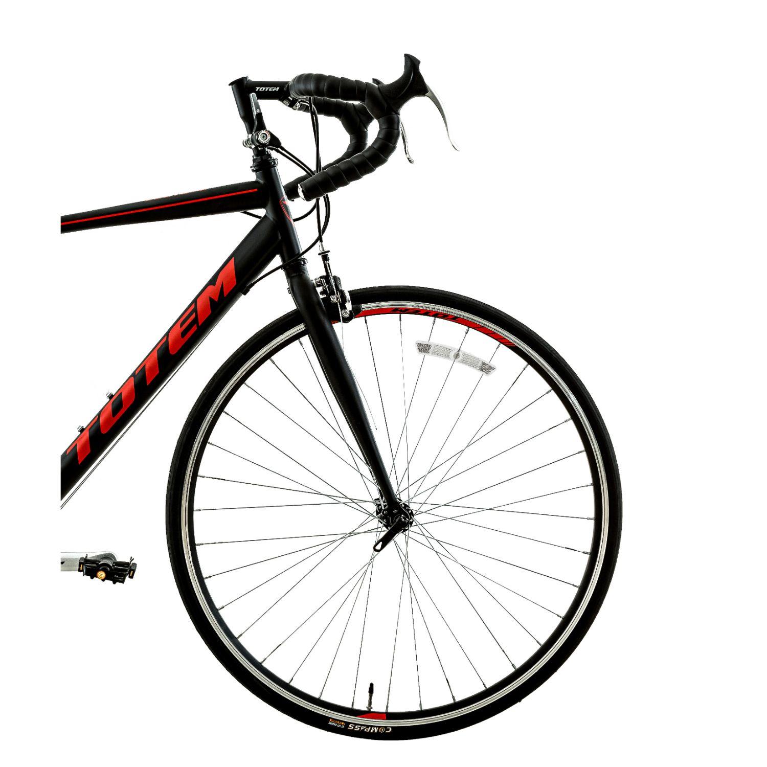 BICICLETA DE RUTA TOTEM 700*52 VOLTURE NEGRO-2