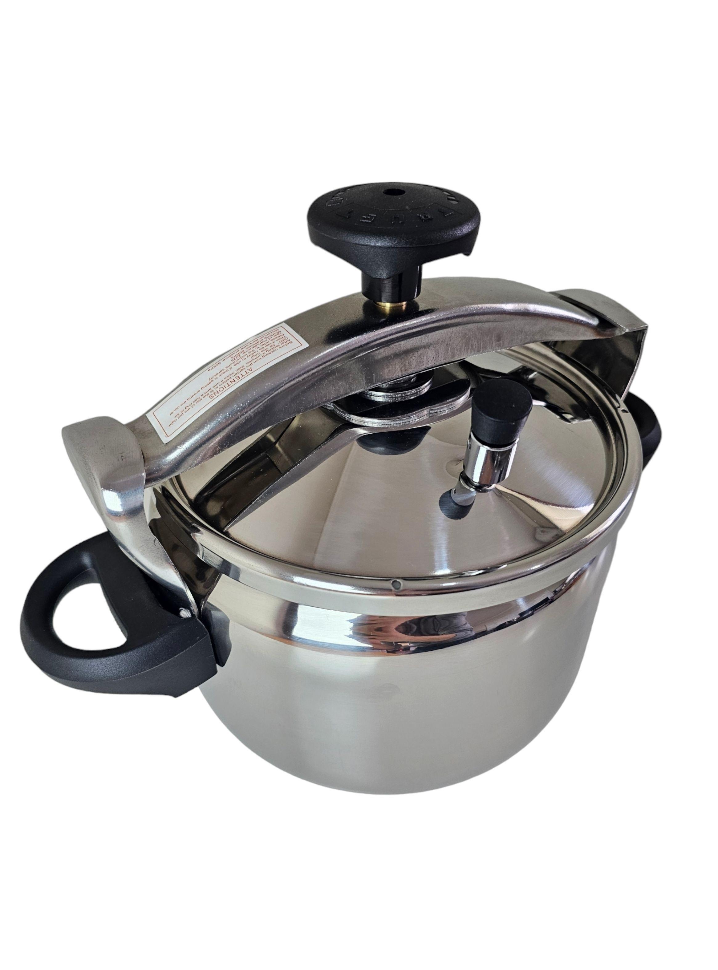 Olla a Presion Acero Inoxidable 11 Litros-3