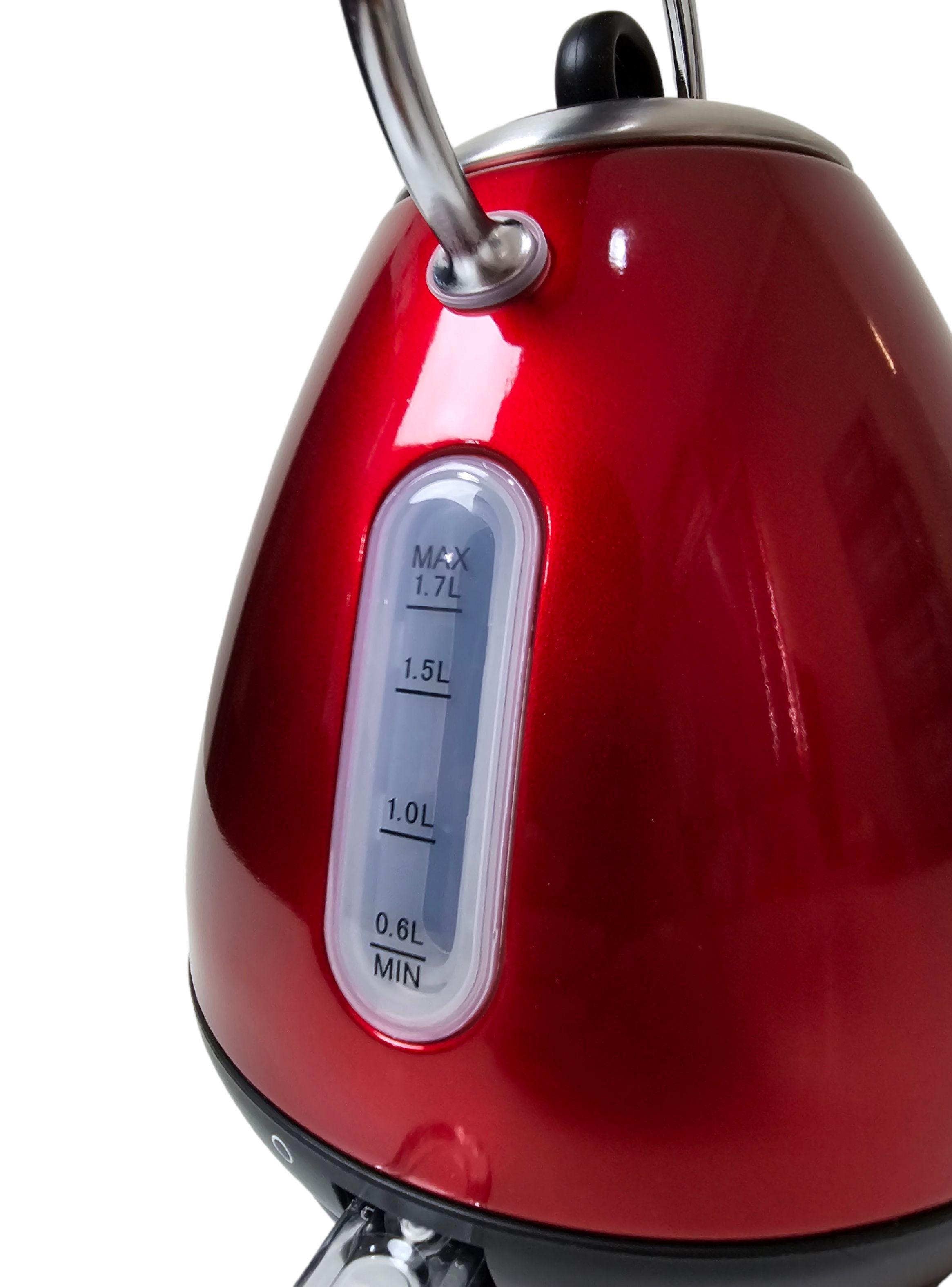Hervidor Electrico 1.7 Litros Acero Inoxidable 2200W-2