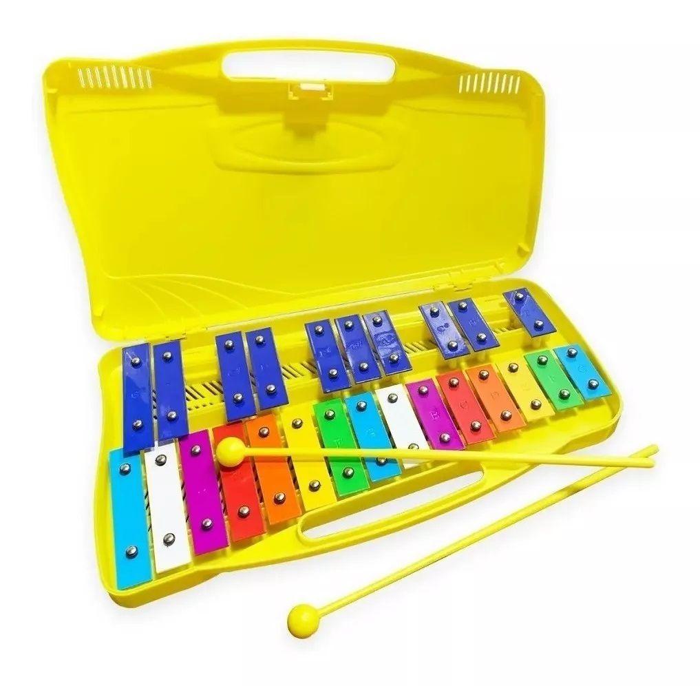 Metalófono Cromático 25 Notas Infantil-3