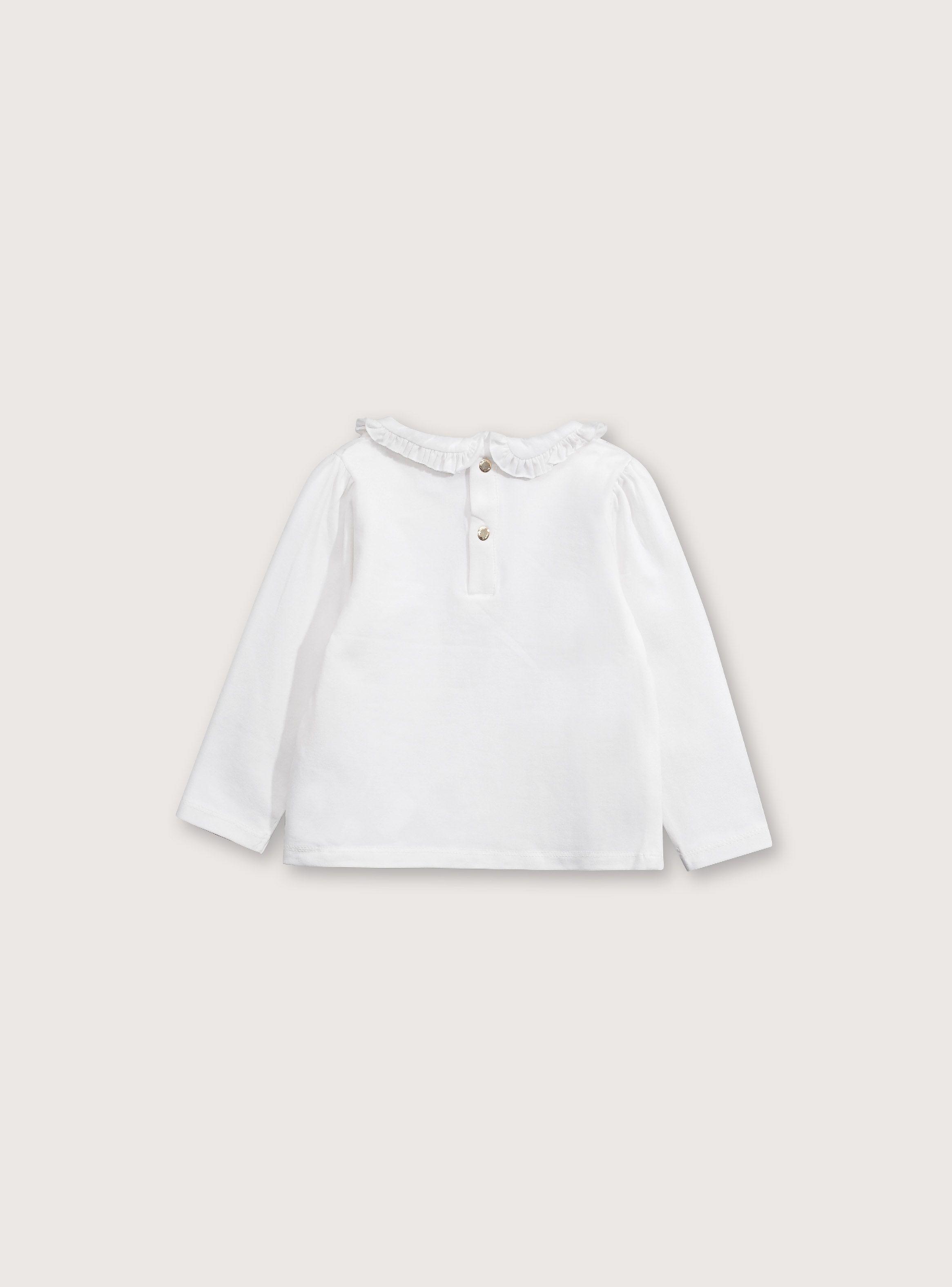 Polera Niña Blanco 39257 OPALINE-1