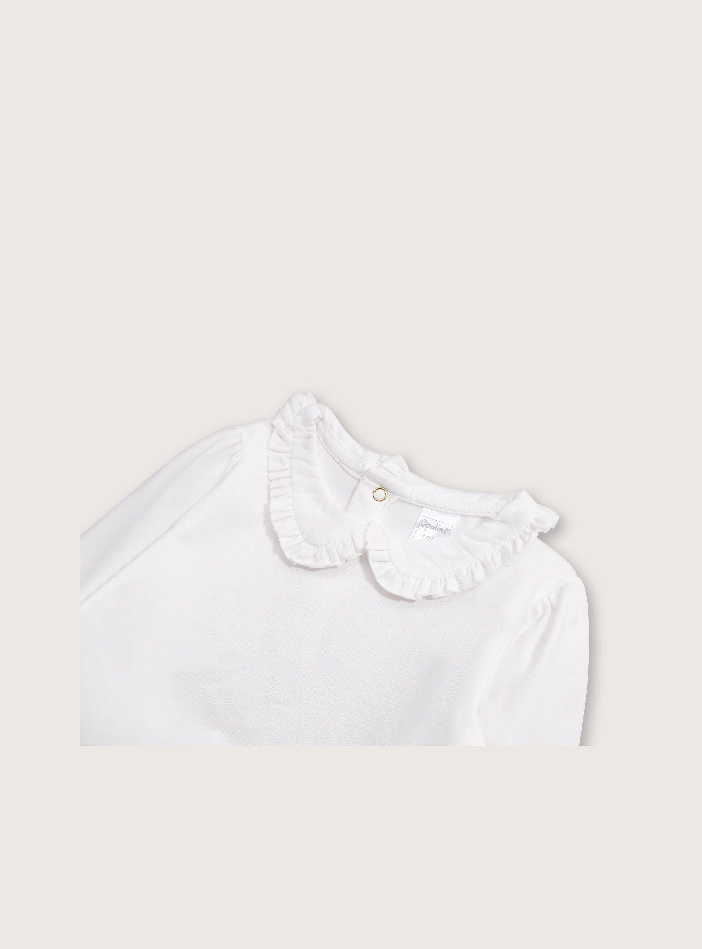 Polera Niña Blanco 39257 OPALINE-2