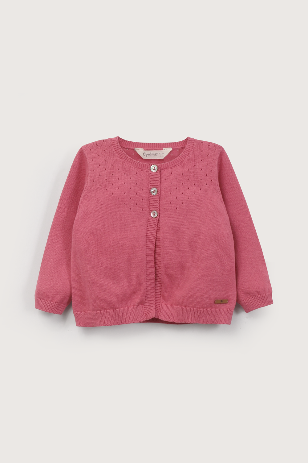 Chaleco fucsia de niña-1