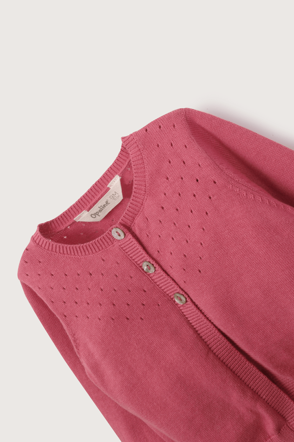 Chaleco fucsia de niña-3