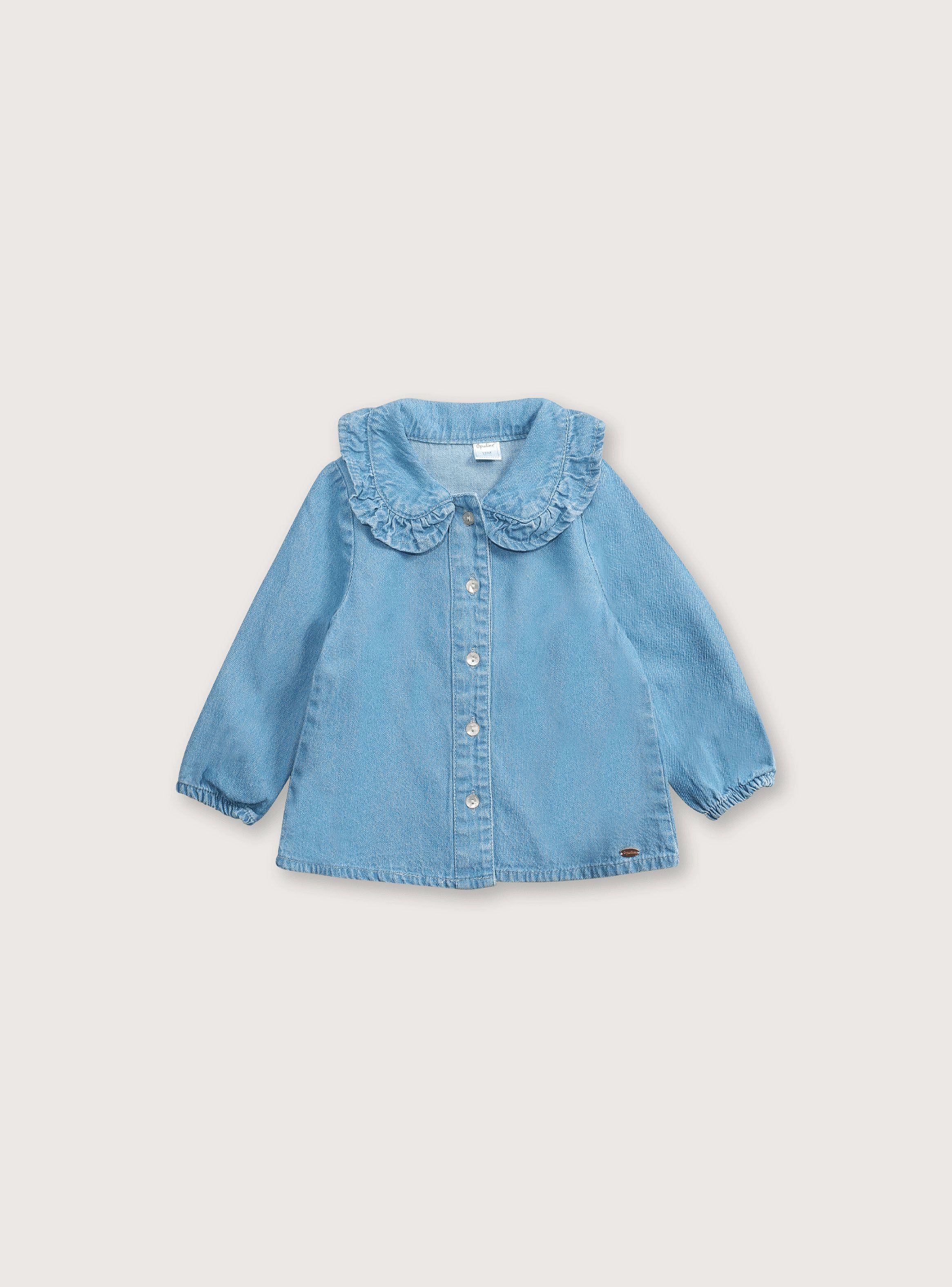 Camisa Niño Azul 38760 OPALINE-0