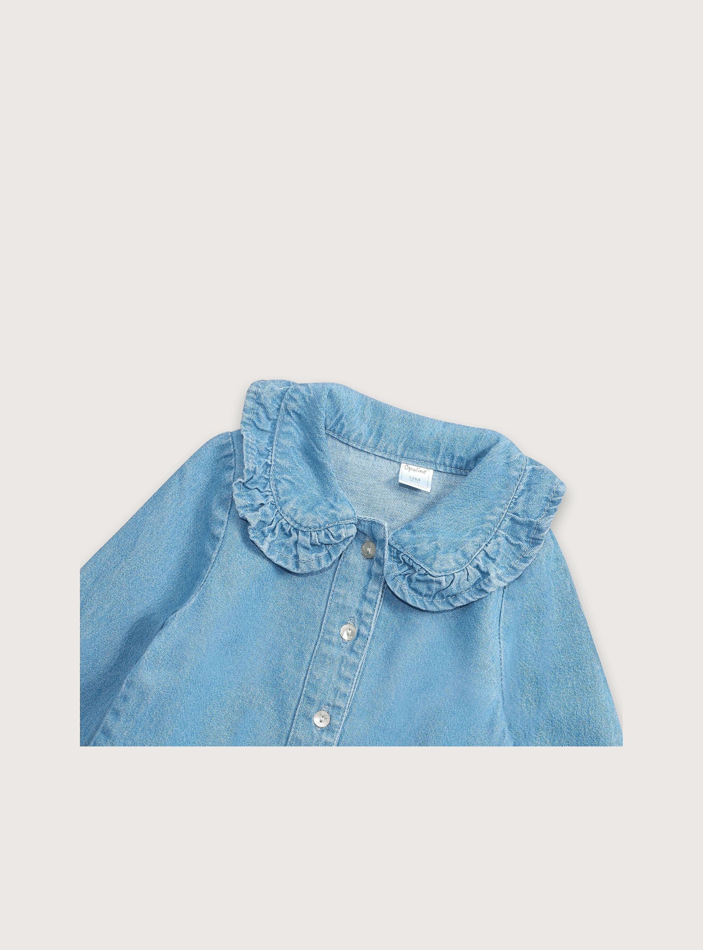 Camisa Niño Azul 38760 OPALINE-2