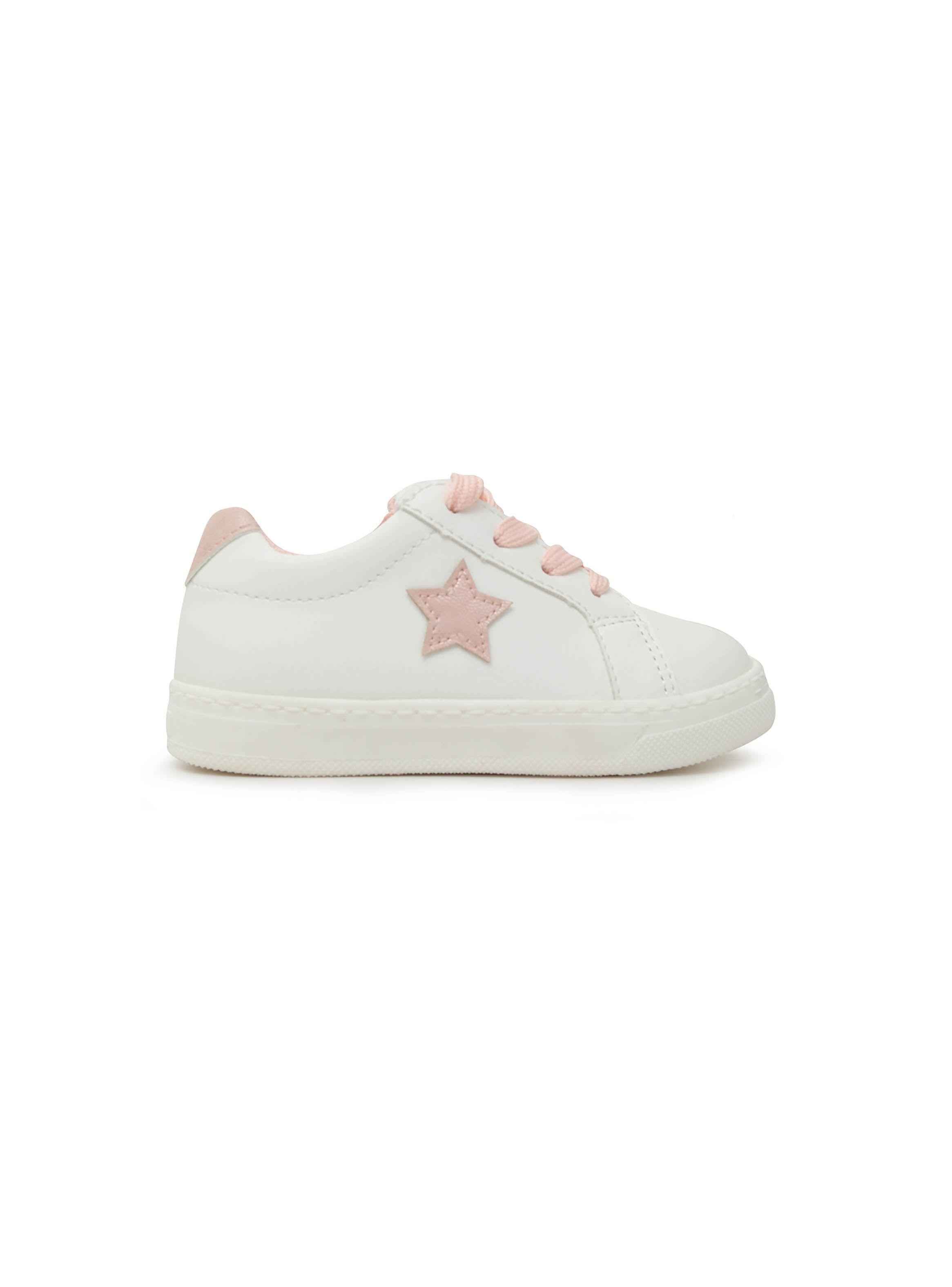 Zapatilla de niña urbana estrella Blanco (20-29)-1