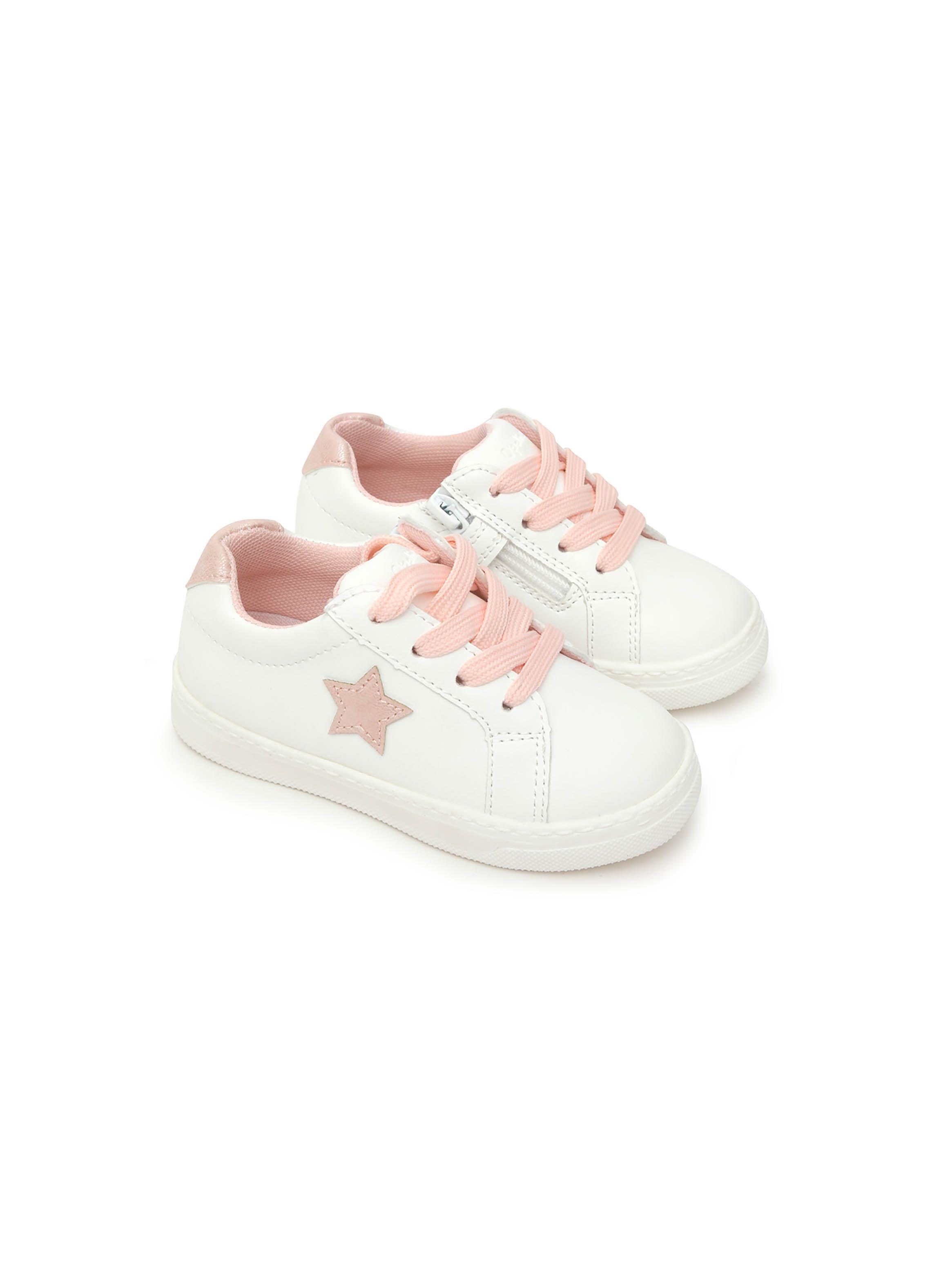 Zapatilla de niña urbana estrella Blanco (20-29)-0