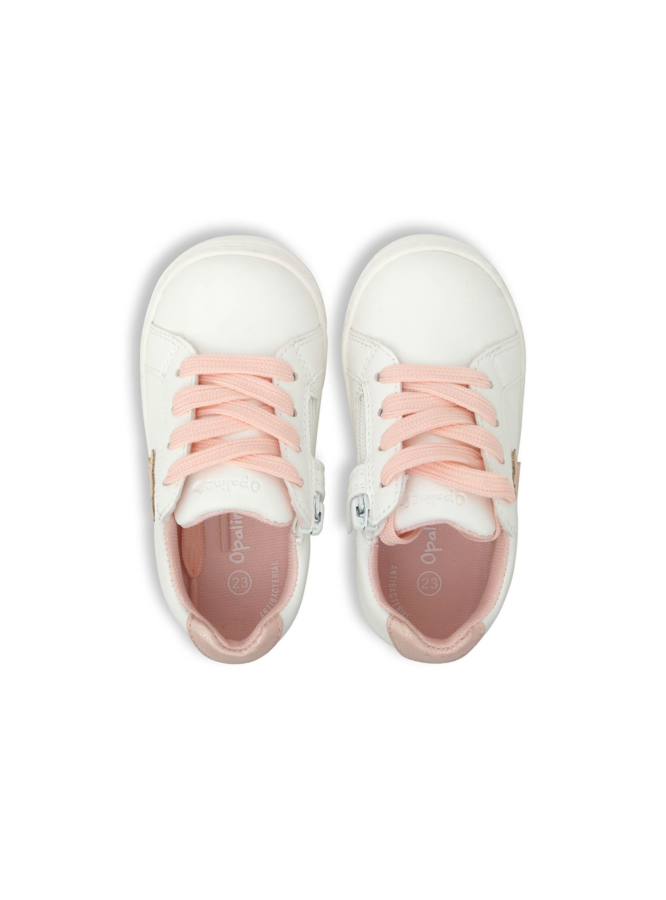 Zapatilla de niña urbana estrella Blanco (20-29)-3