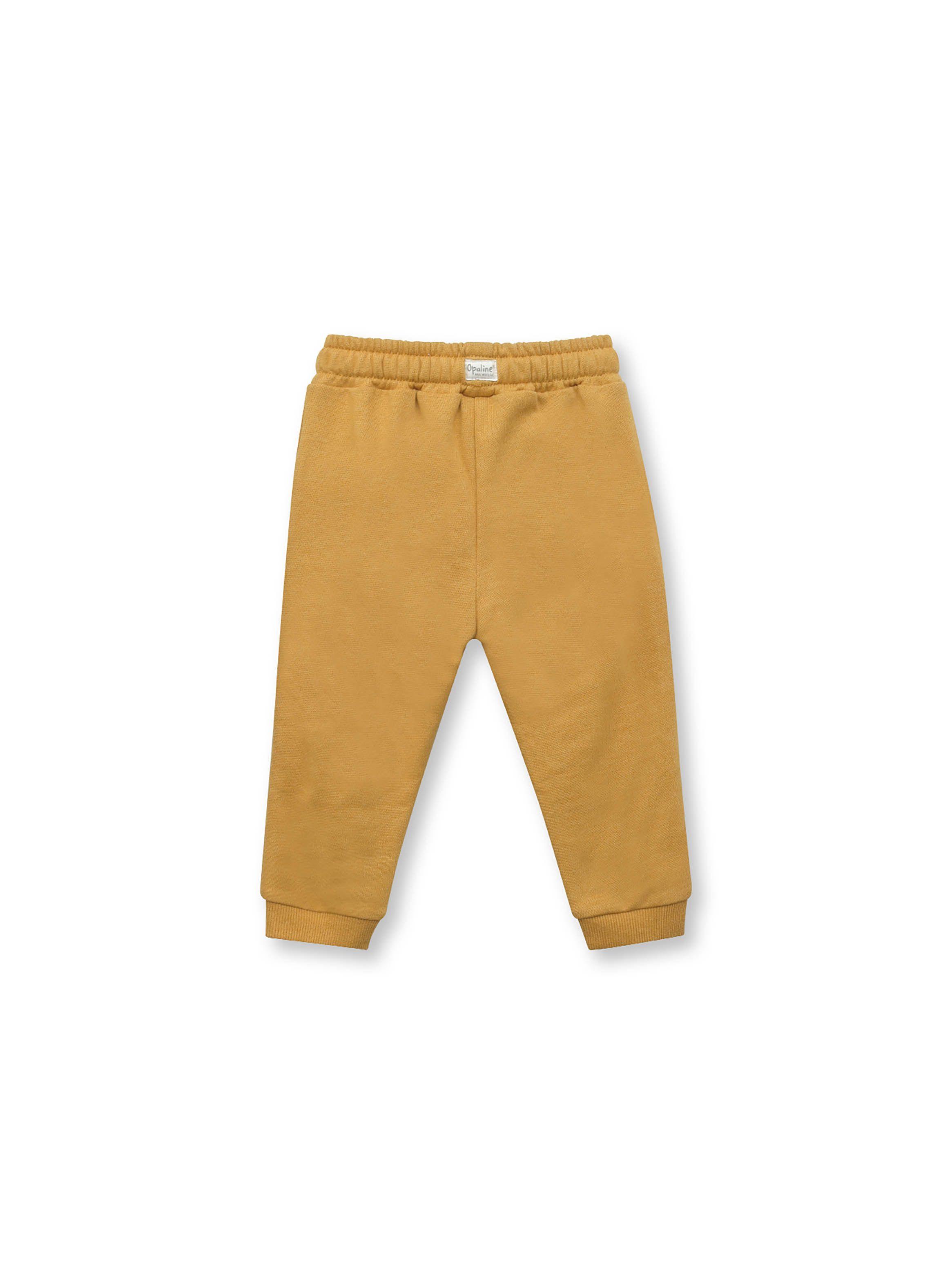 Pantalon Buzo De Niño Zo Esencial Mostaza (6M A 4A) Opaline-1