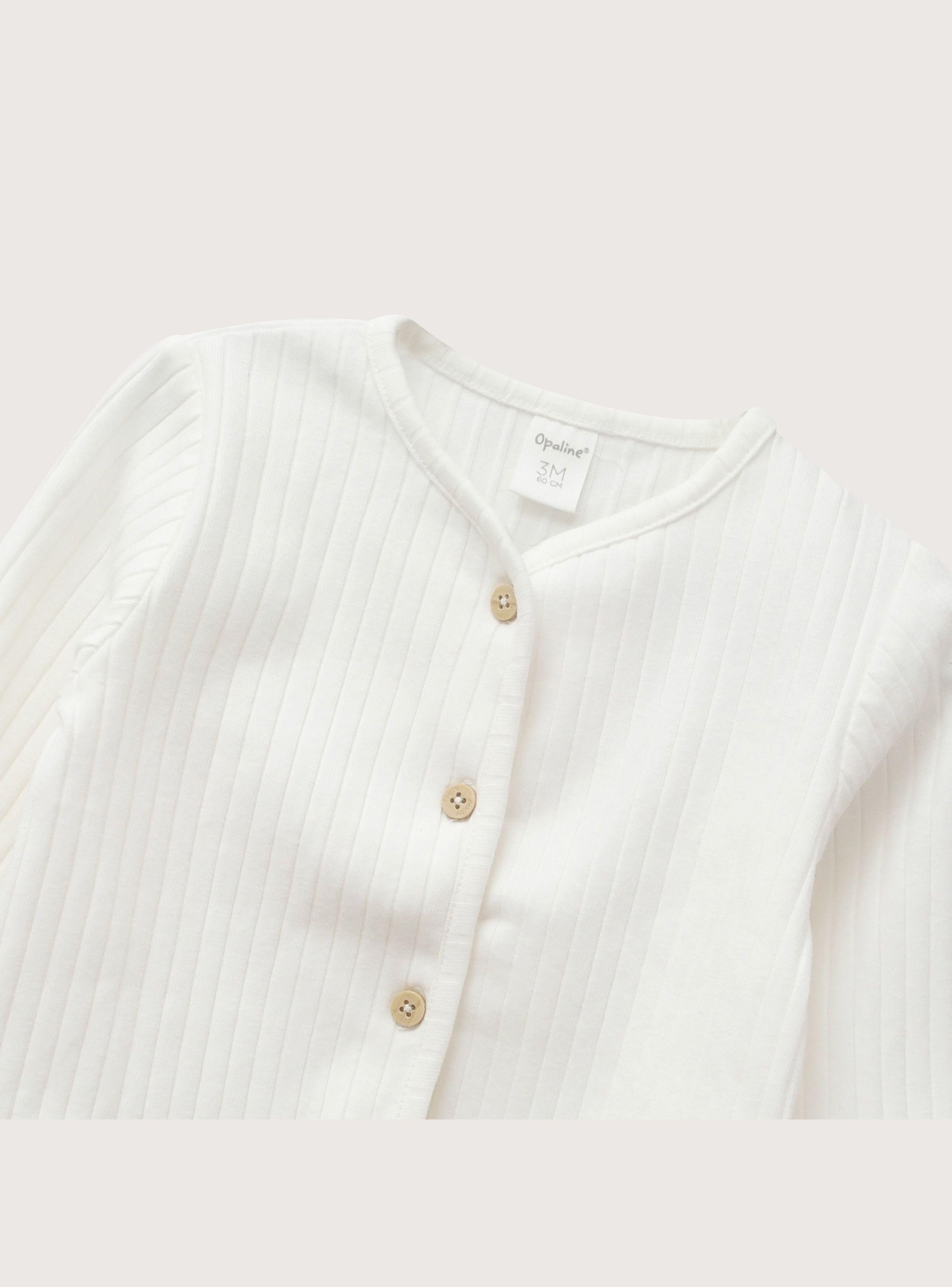 Conjunto Clinica Blanco Bebe Unisex-4