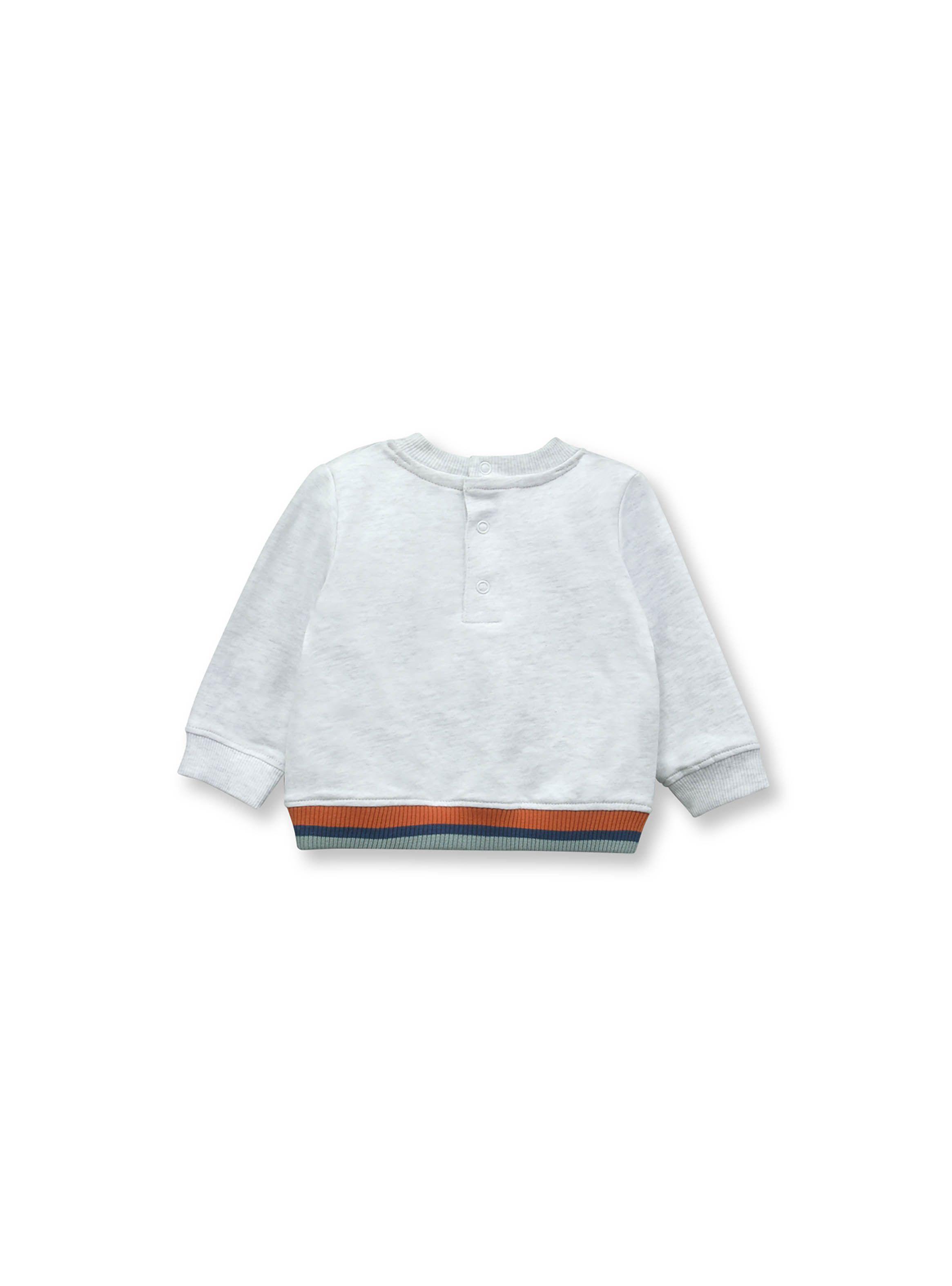 Polerón de bebé niño jardin Gris (RN - 9M)-1