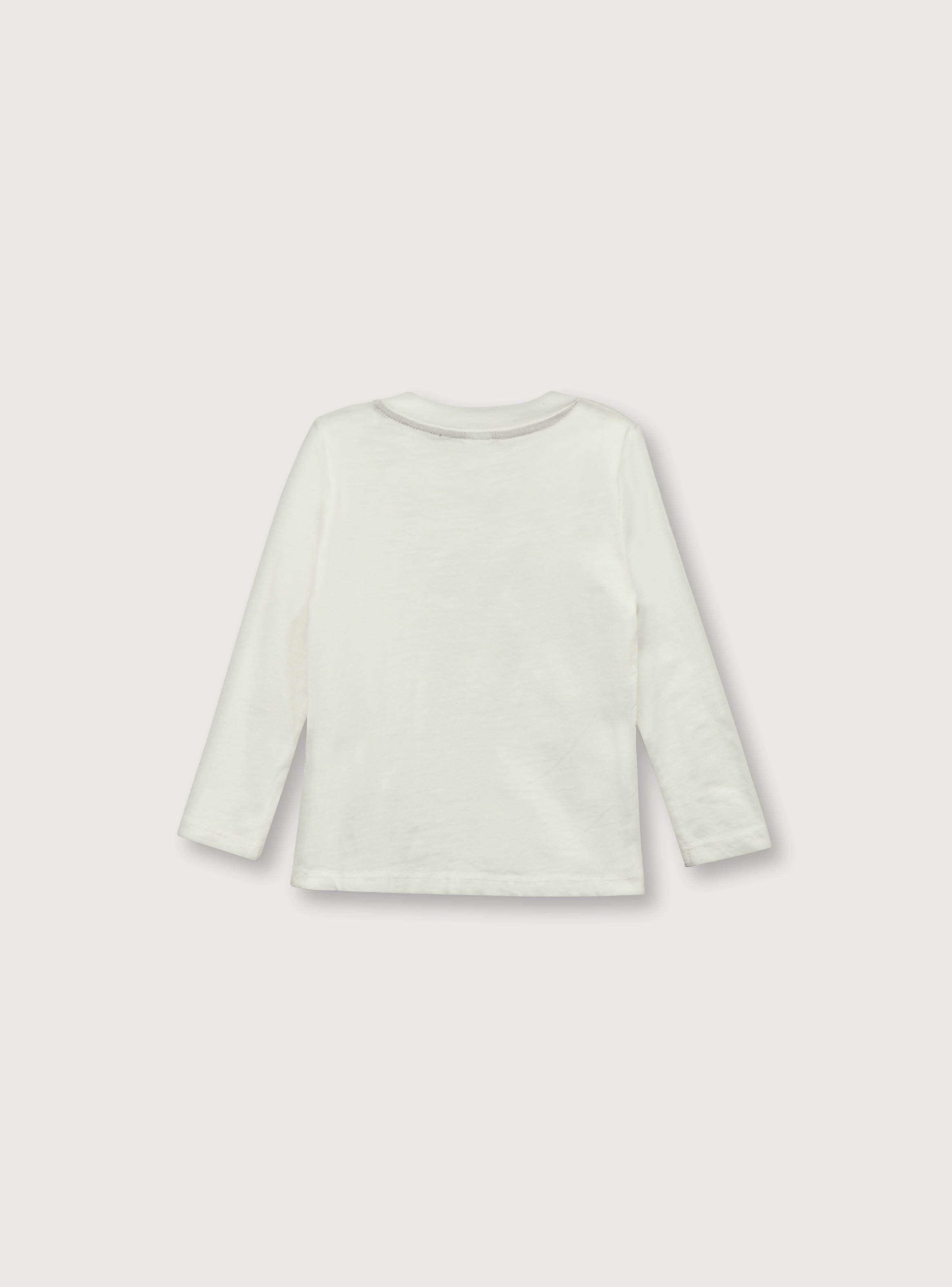Polera De Niño Explorador Blanco (6M A 4A) Opaline-1