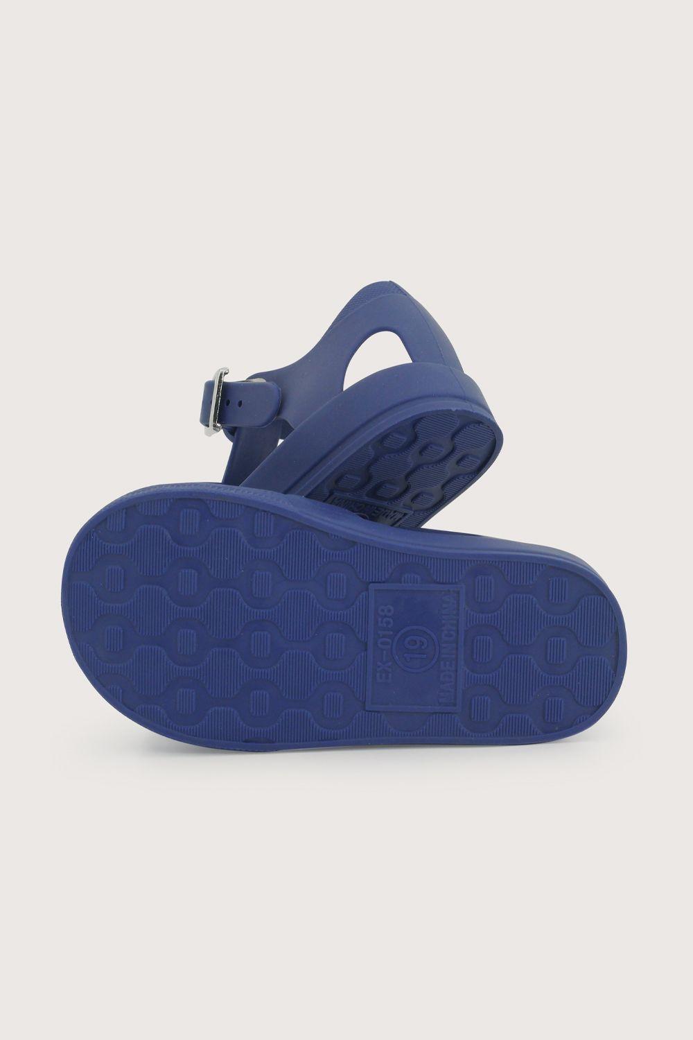 Sandalia primeros pasos aqua azul de niño-2
