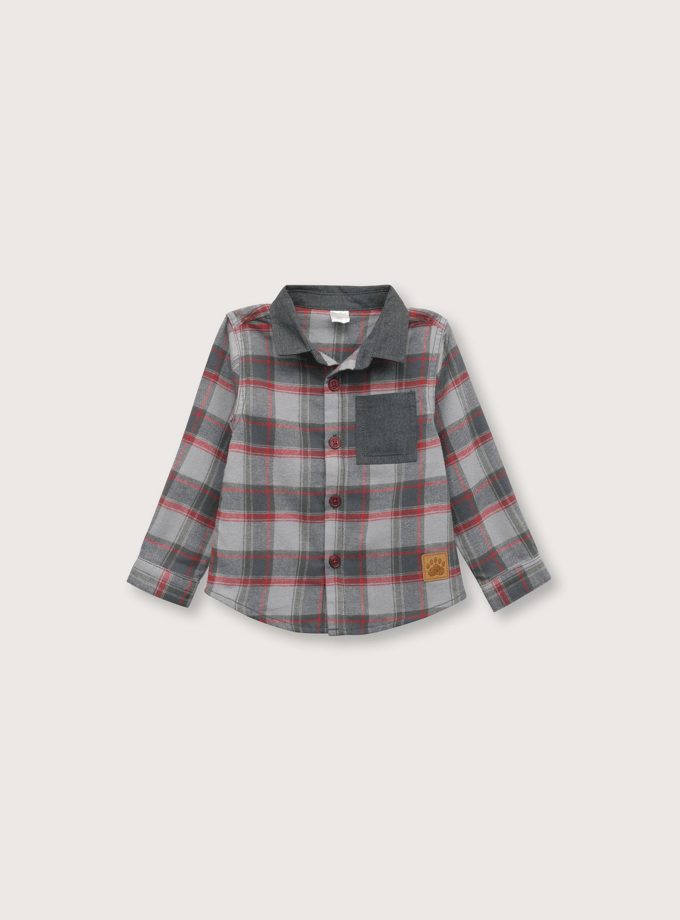 Camisa Niño Gris 38759 OPALINE-0