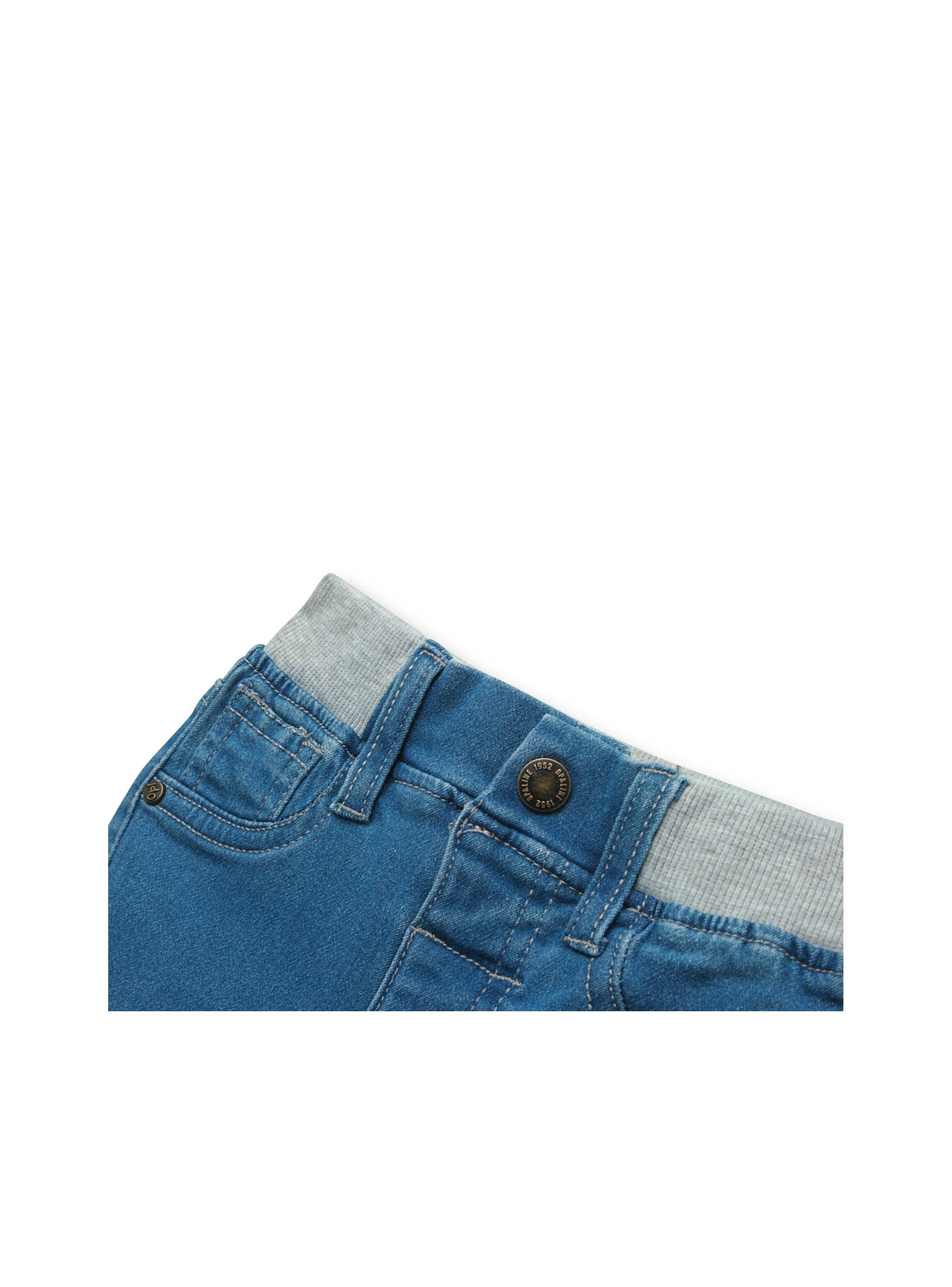Jeans Bebé Pretina Azul (Recién Nacido A 9 Meses) Opaline-2