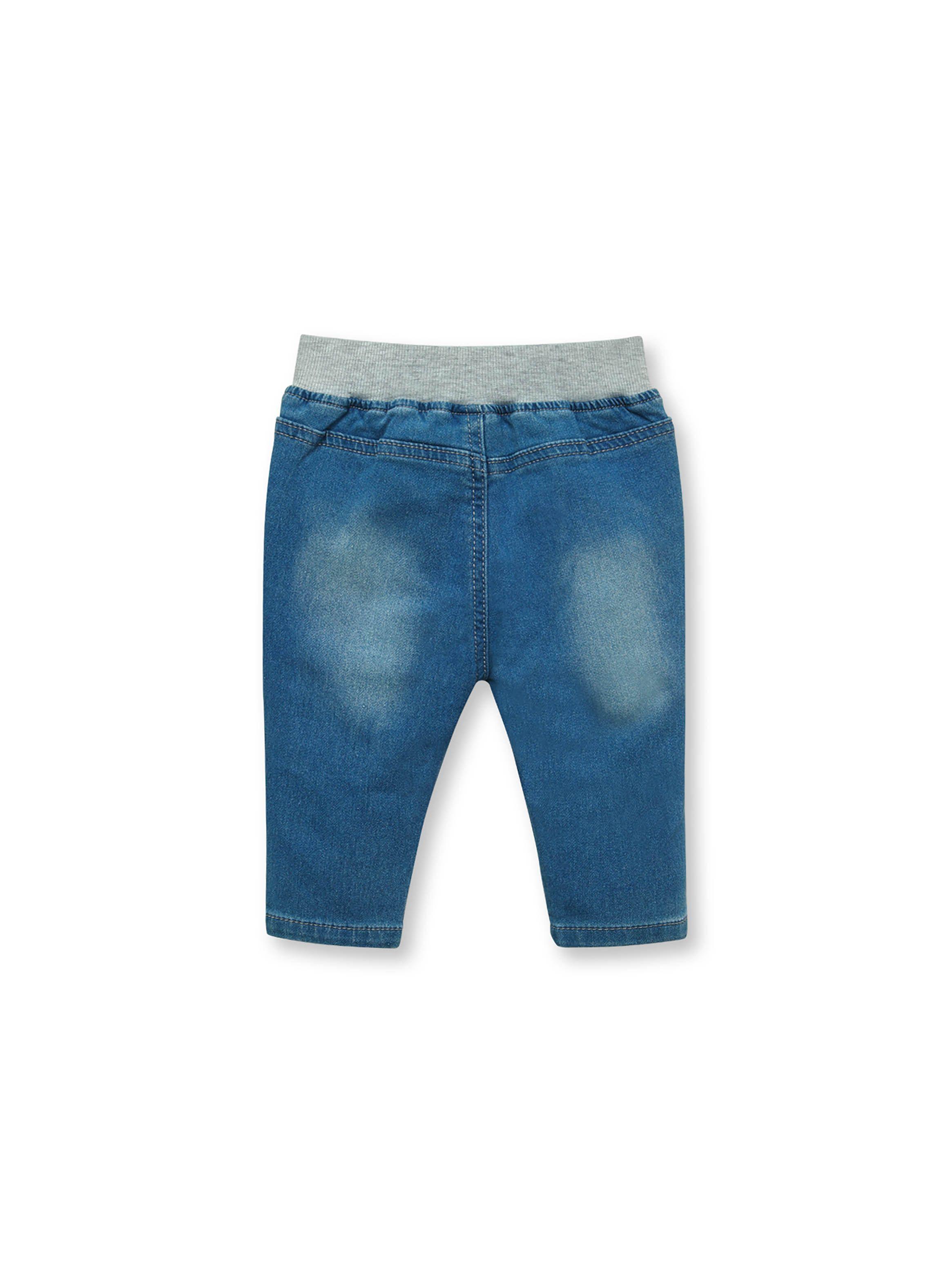 Jeans Bebé Pretina Azul (Recién Nacido A 9 Meses) Opaline-1