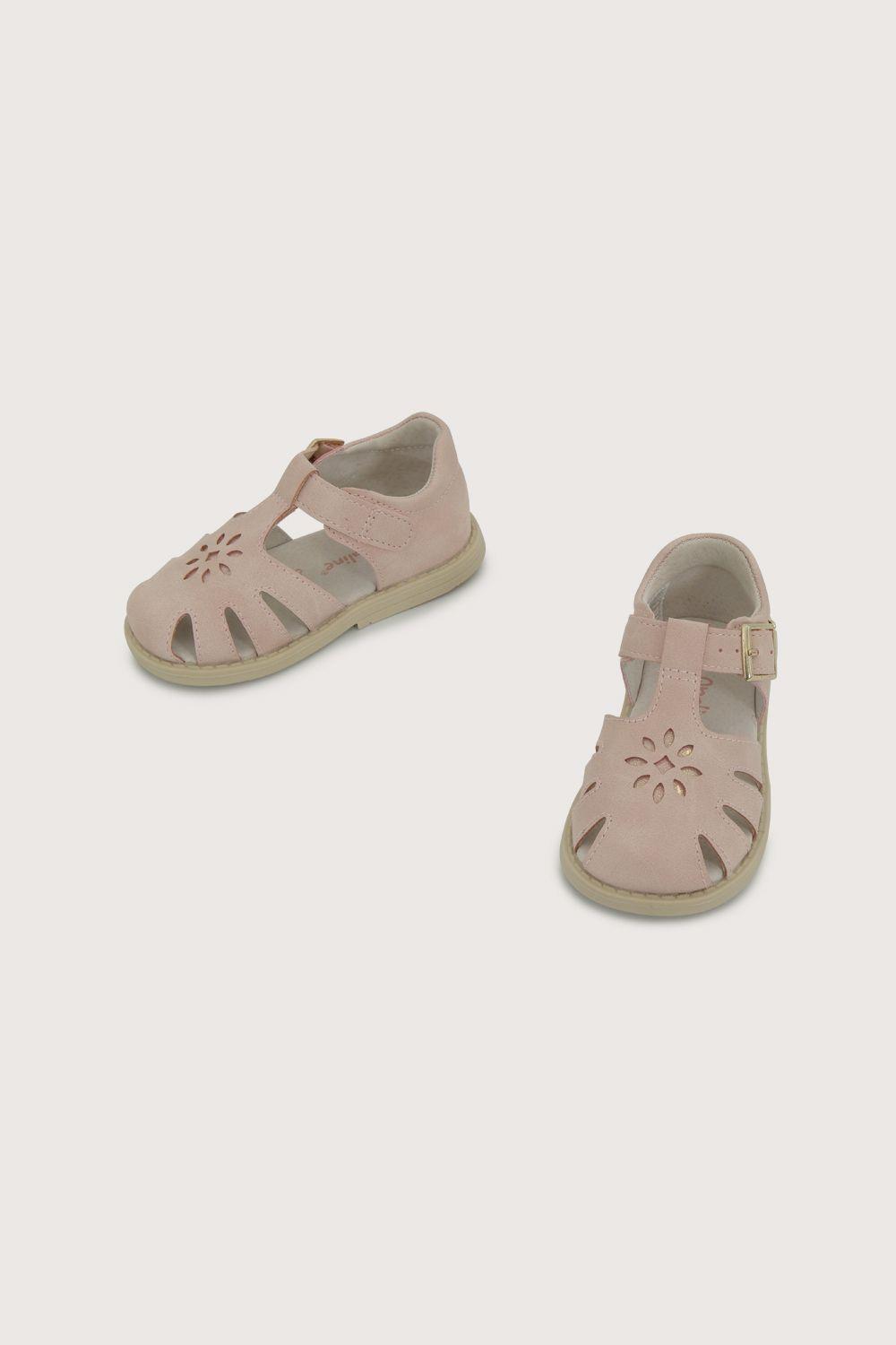 Sandalia rosada de niña-3
