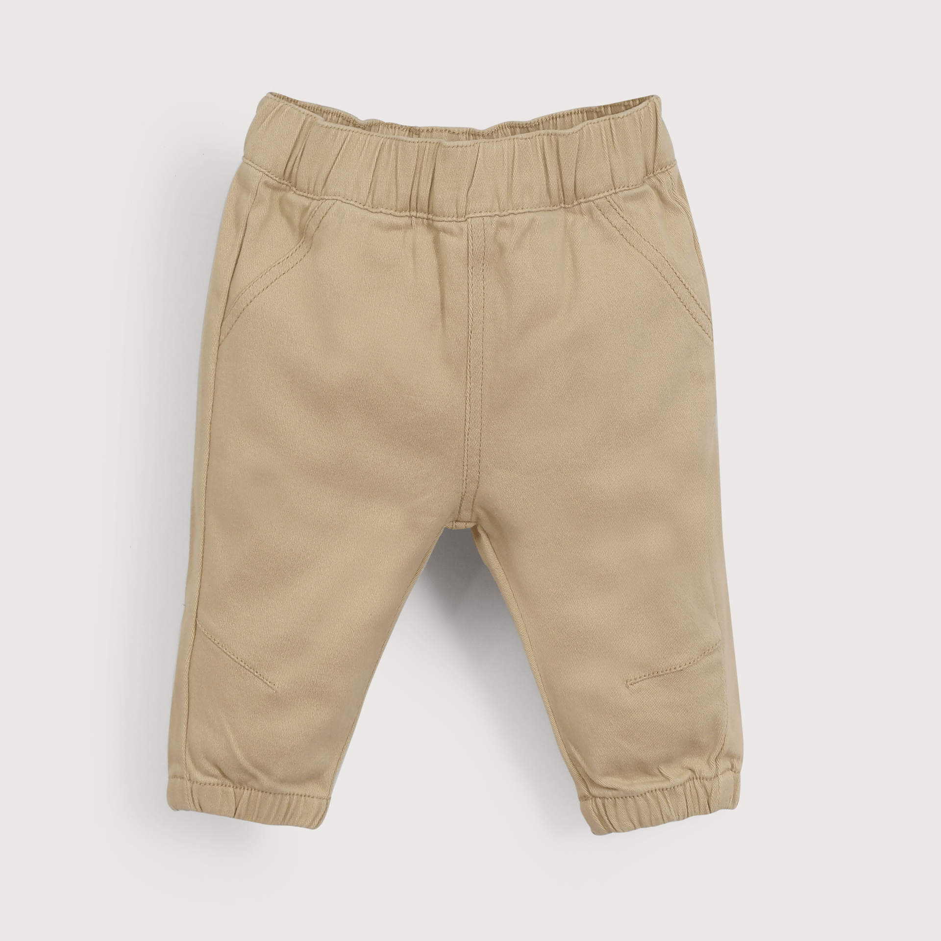 Pantalón beige de bebé niño-1