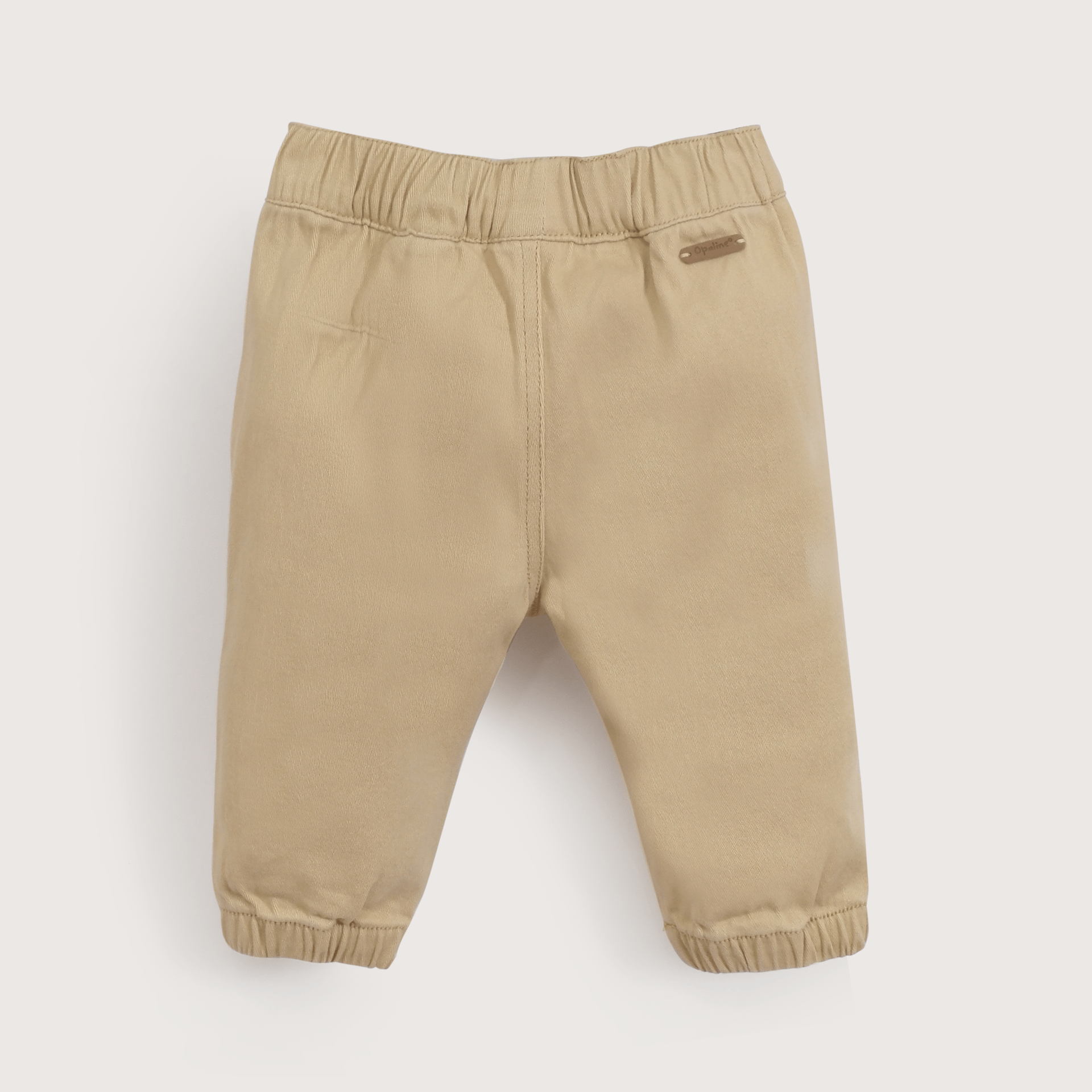 Pantalón beige de bebé niño-2
