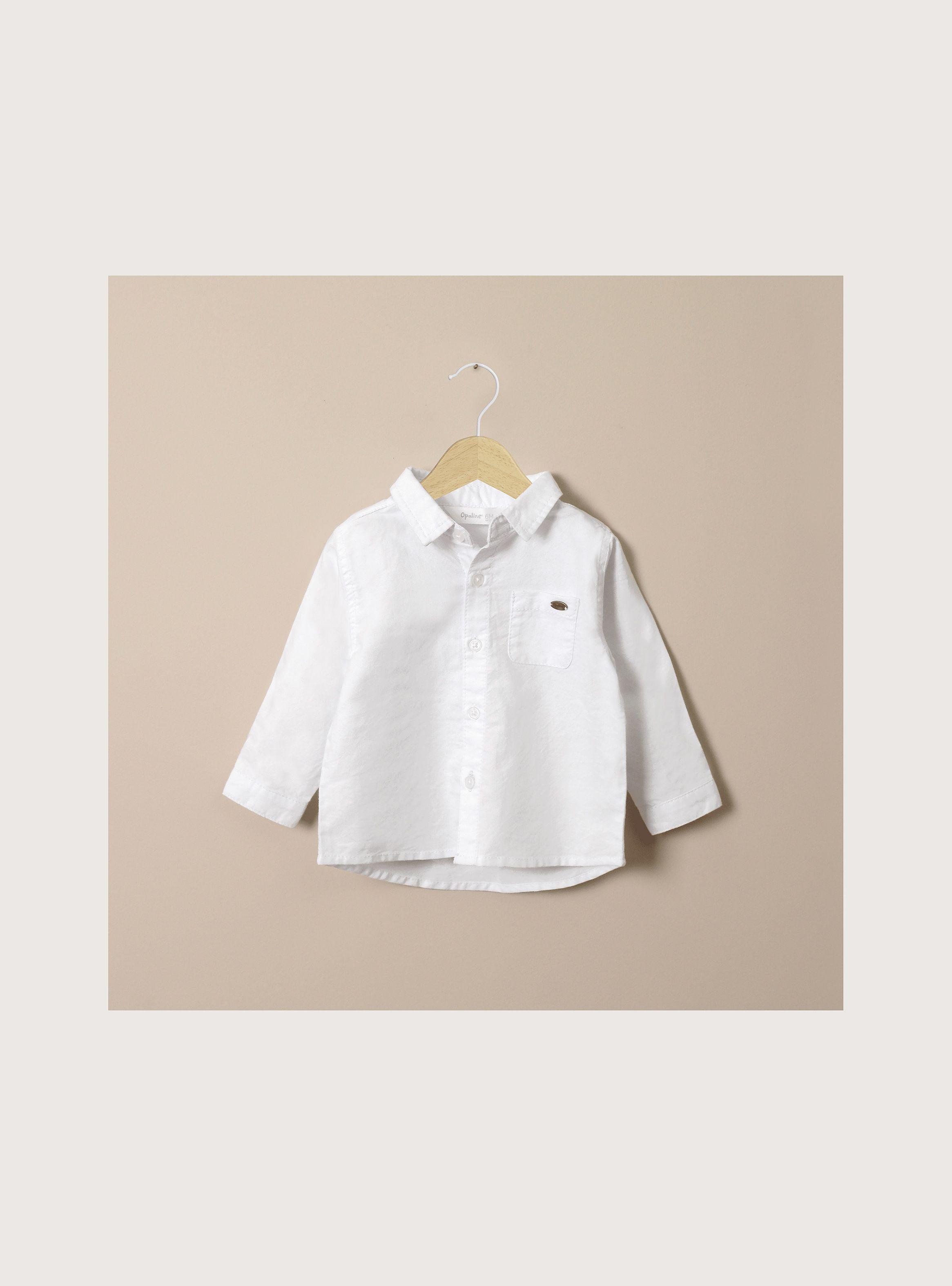 Camisa Niño Blanco 39719 Opaline-0