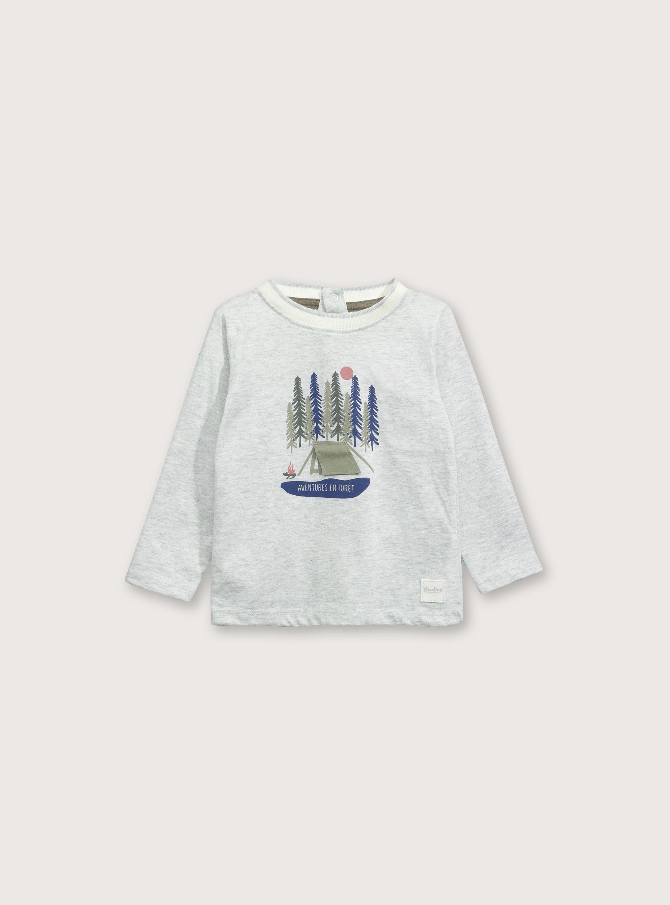 Polera Niño Gris 38544 OPALINE-0