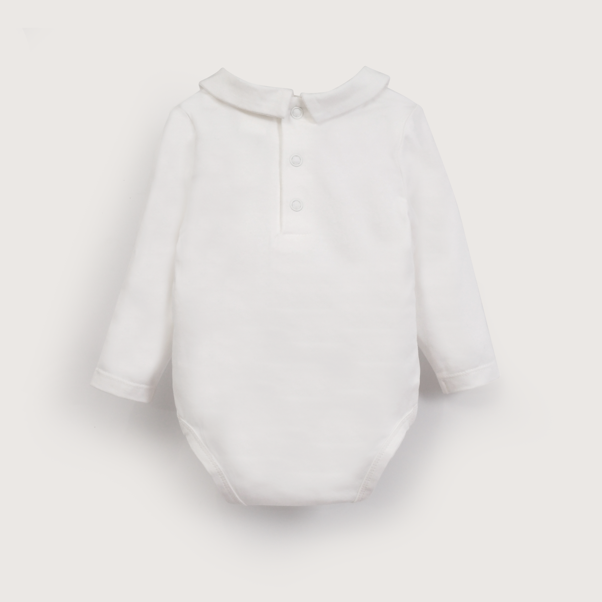 Body blanco de bebé niño-2