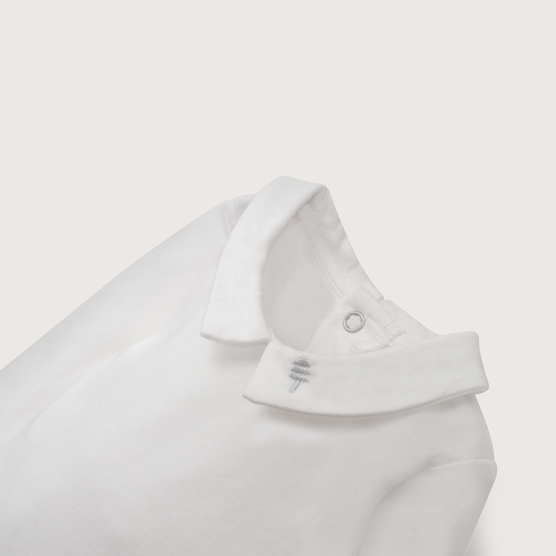 Body blanco de bebé niño-3