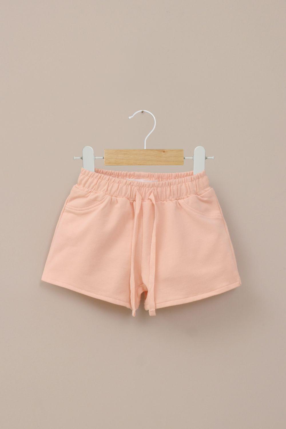 Short rosado de niña-0