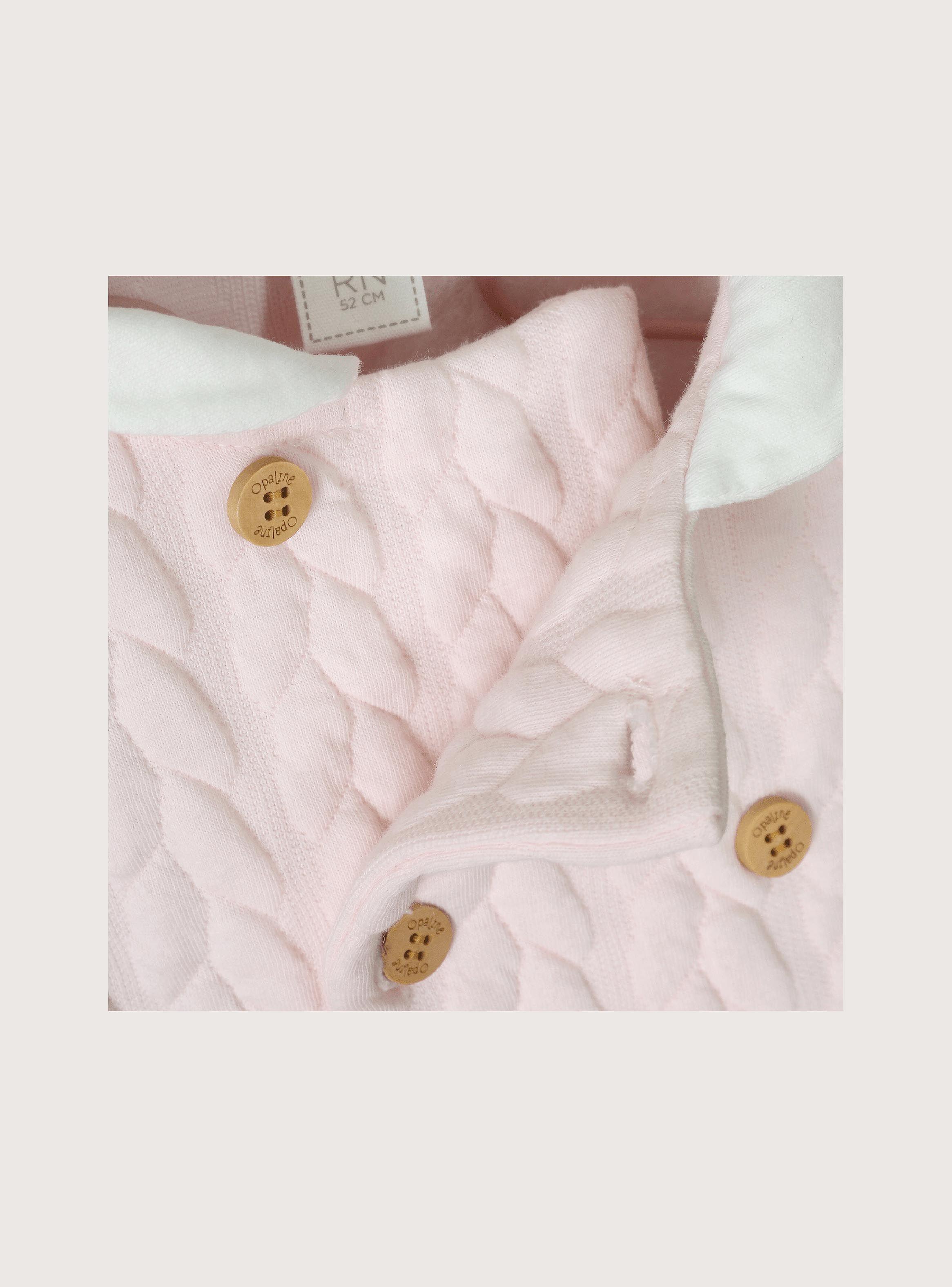 Oso Quilted Bebe Niña Rosado-2