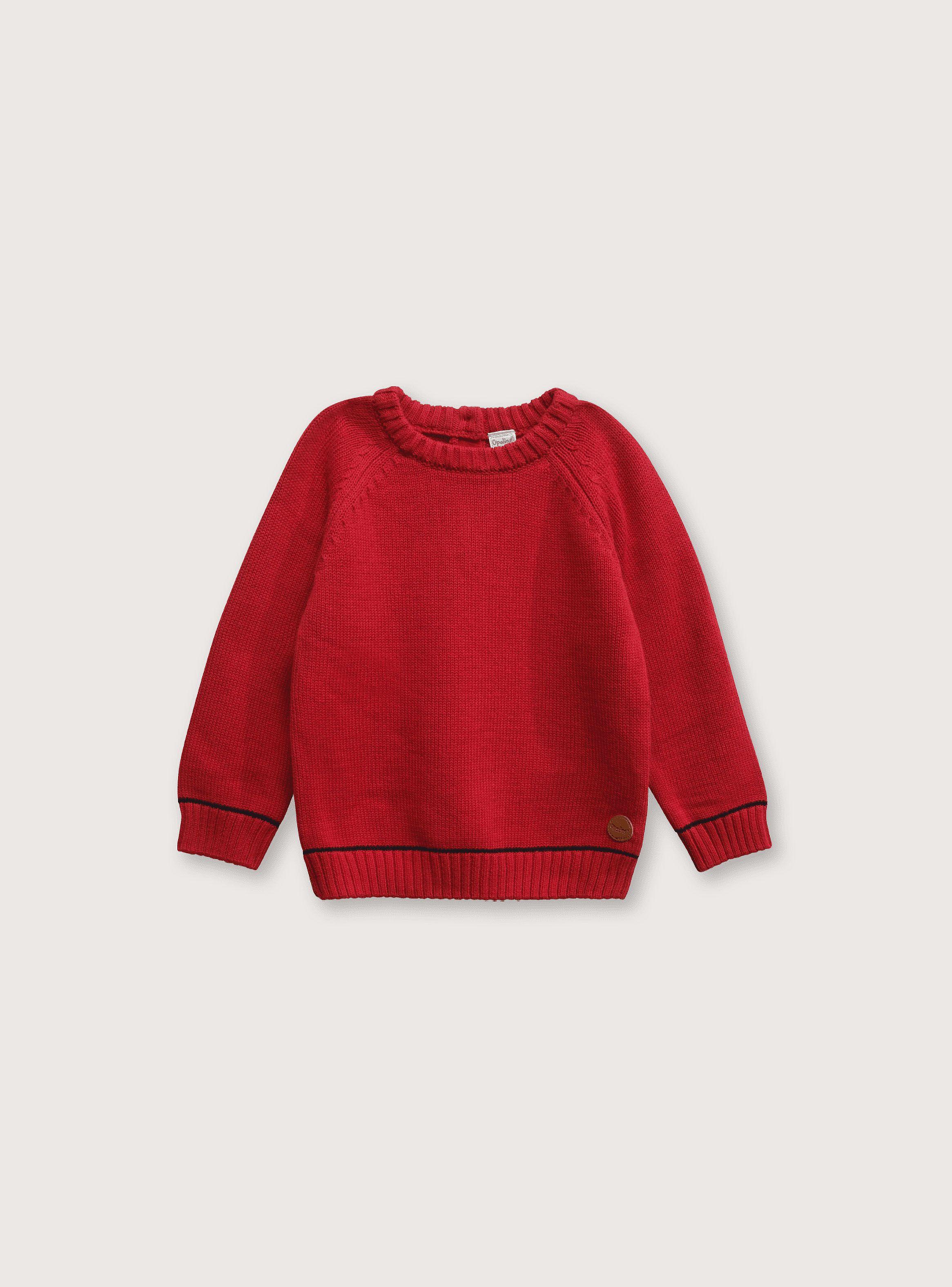 Sweater Niño Rojo 38560 OPALINE-0