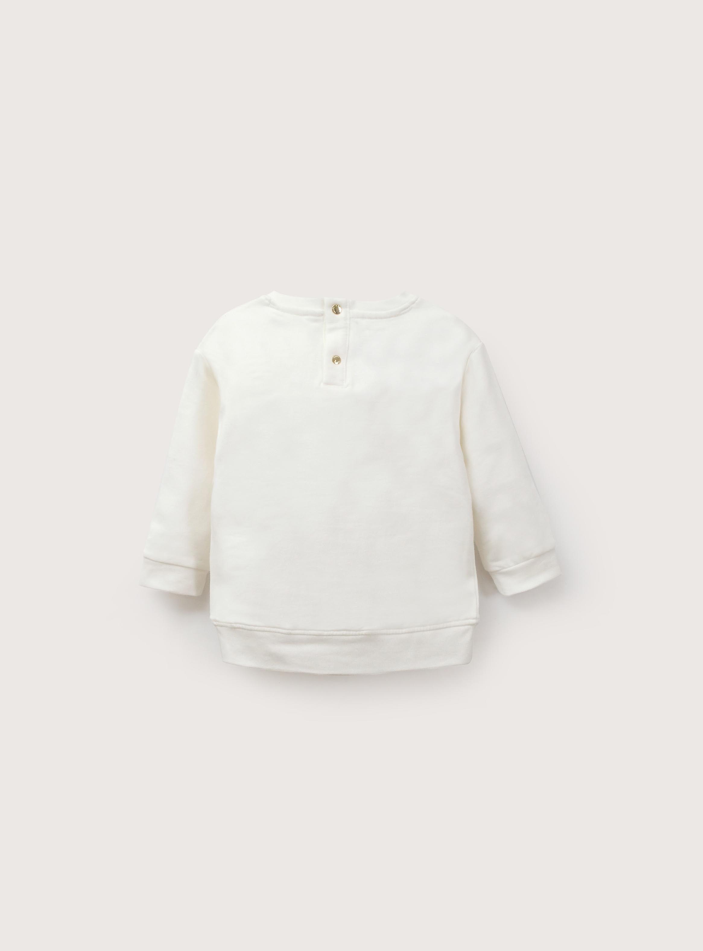 Poleron Infant Niña Blanco-1