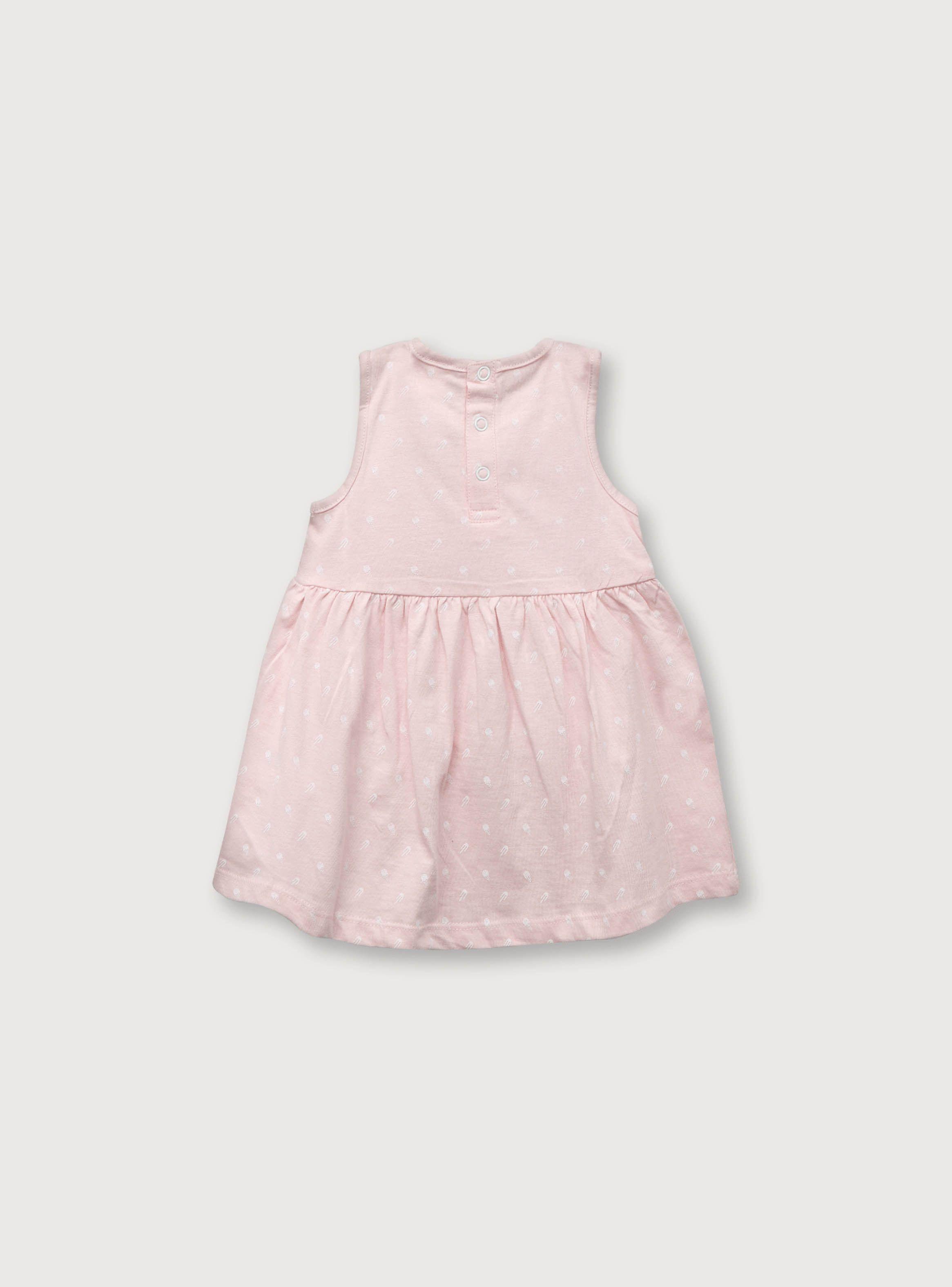 Vestido Niña Rosado (Recién Nacido A 9 Meses) Opaline-1