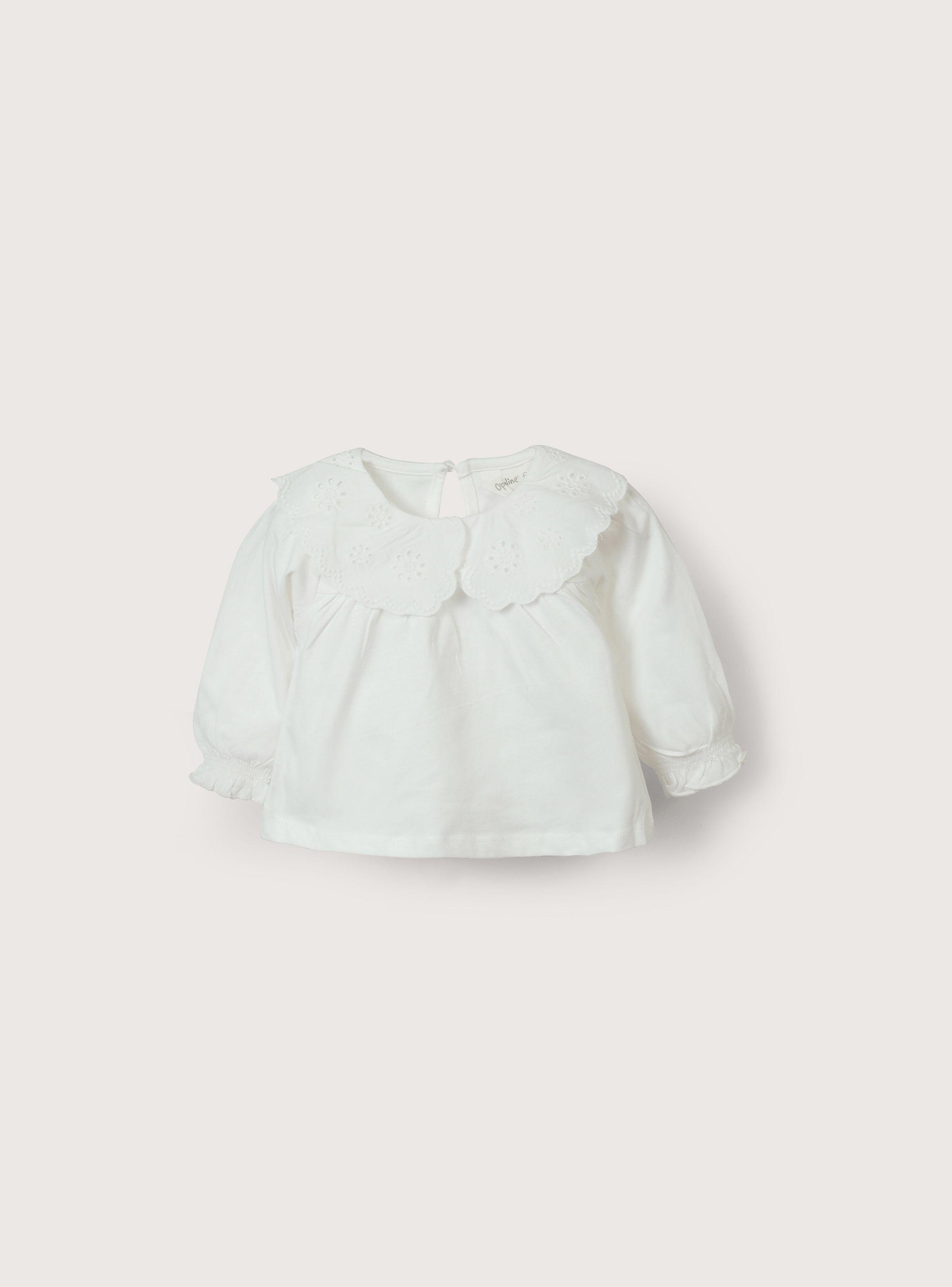 Polera Niña Blanco 39939 Opaline-0
