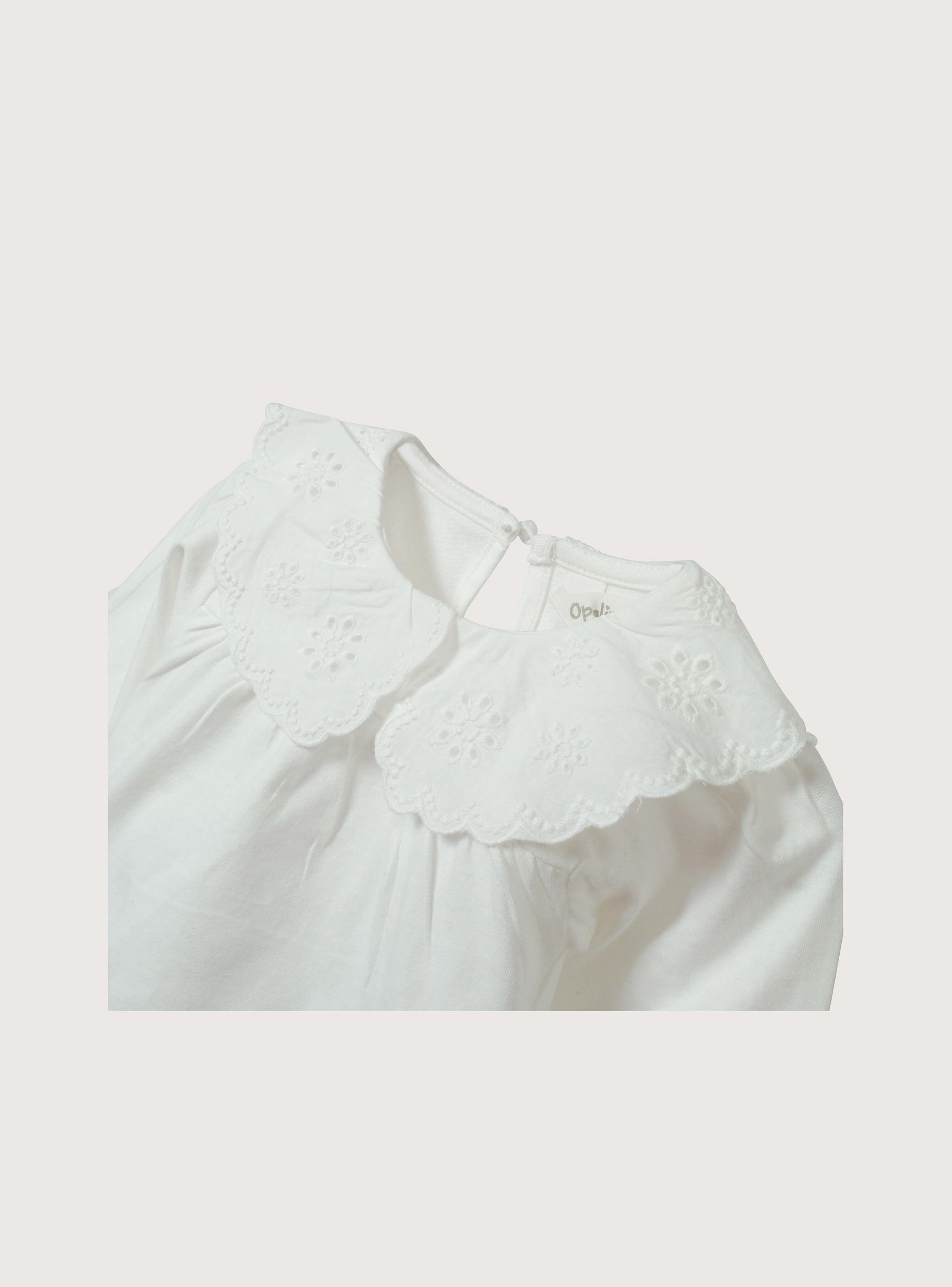 Polera Niña Blanco 39939 Opaline-2