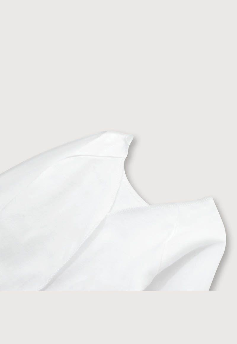 Camiseta Niño Blanco (PM a 3M) OPALINE-5