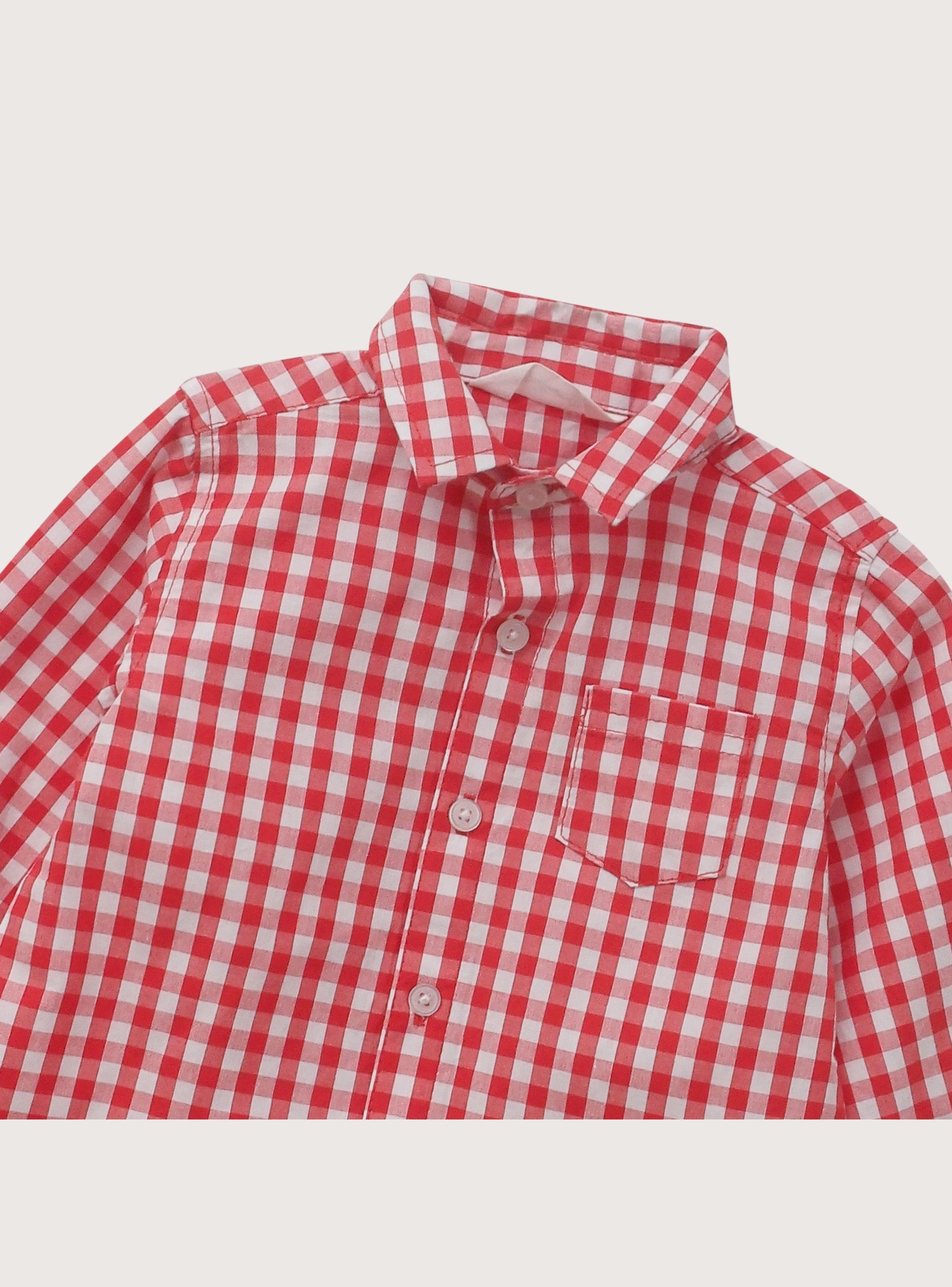 Camisa Roja Infant Niño-3
