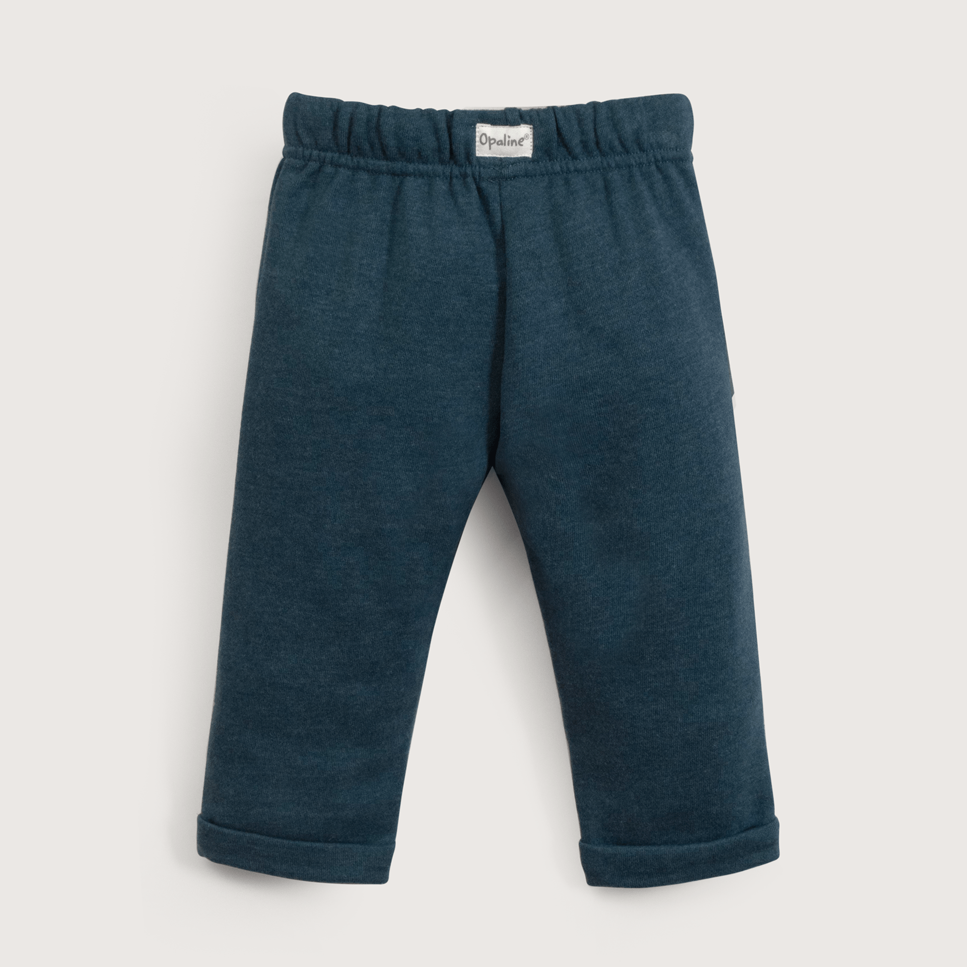 Pantalón de buzo azul de niño-2