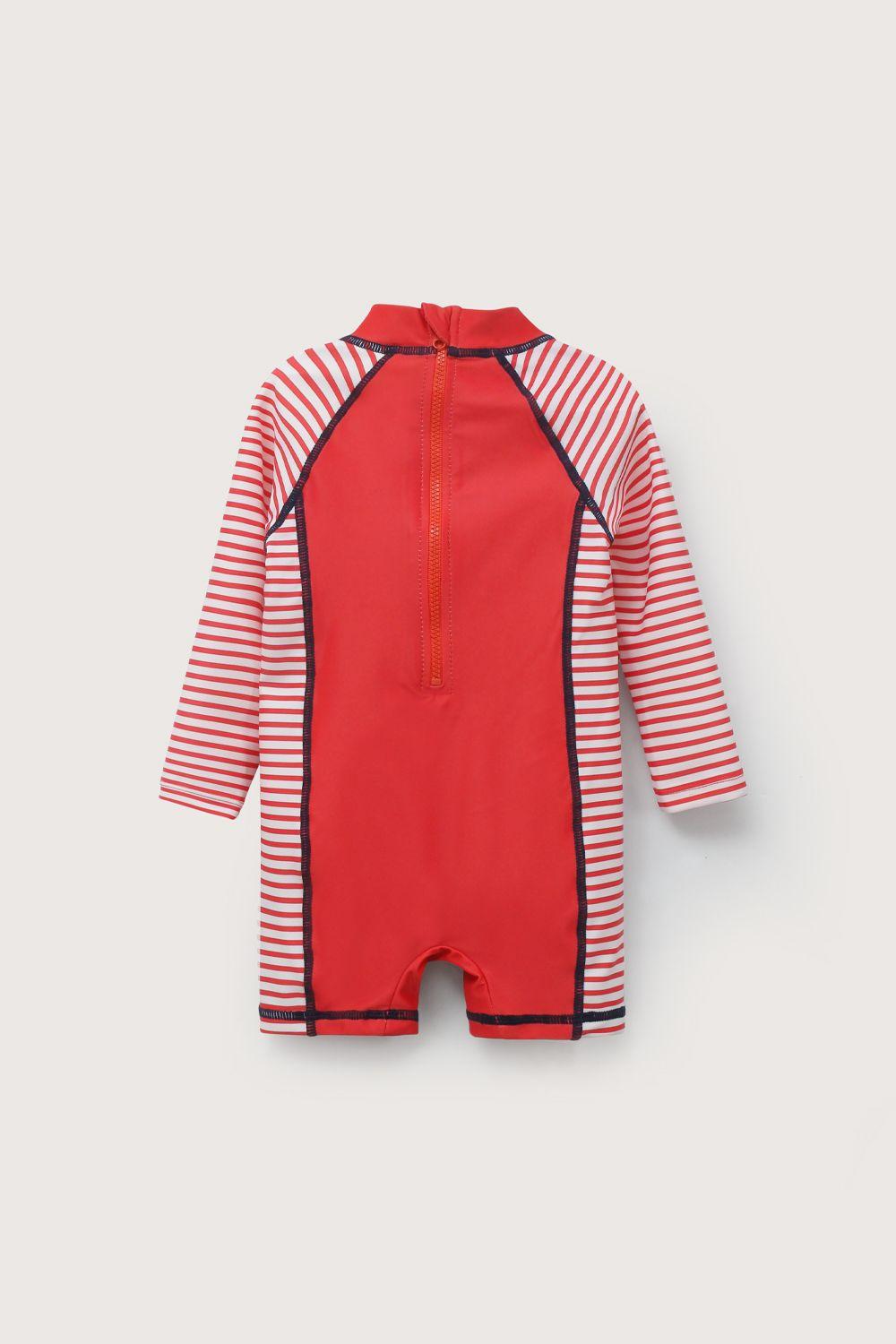 Traje de baño rojo disney de niña-2