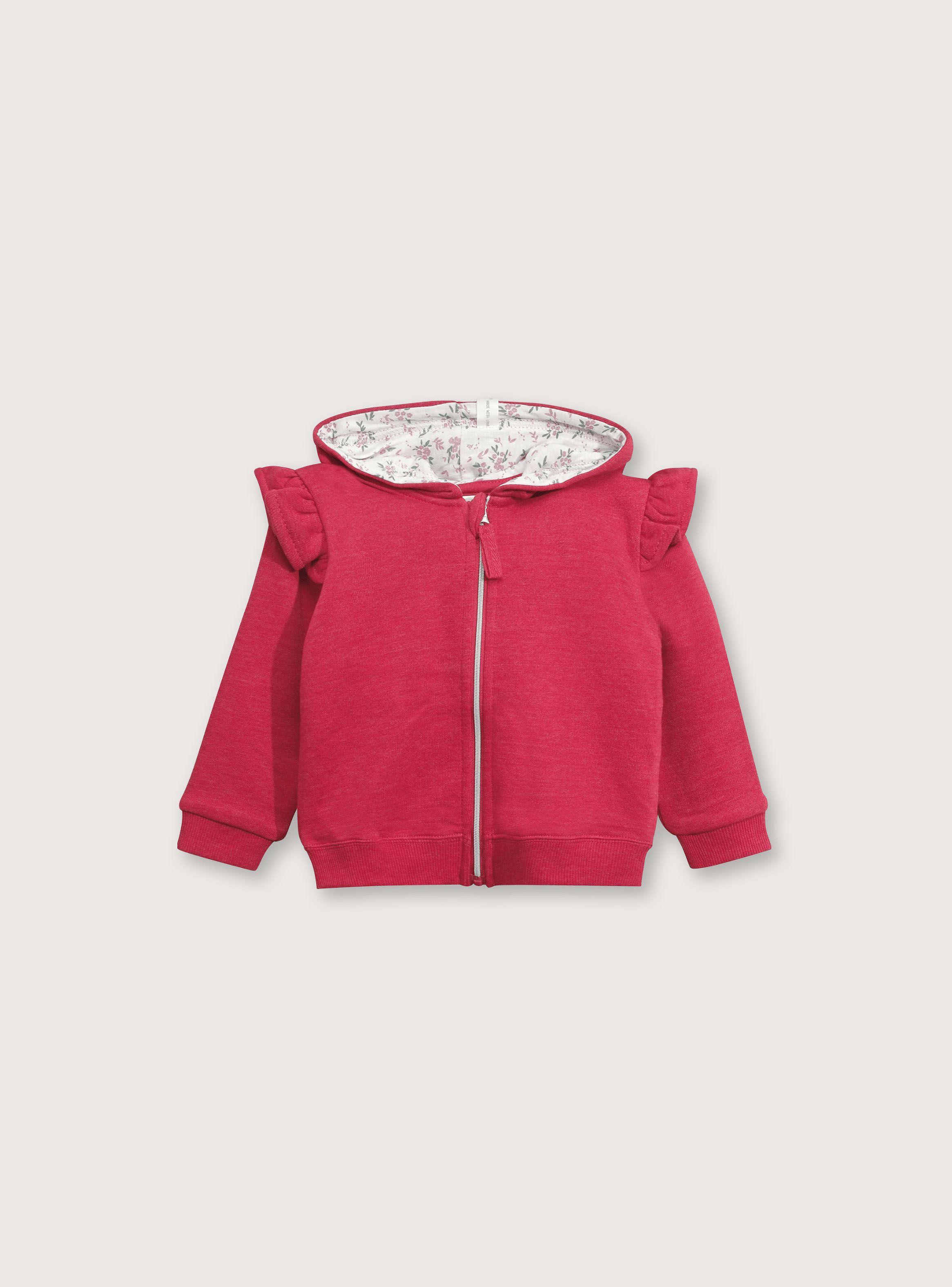 Polerón Básico Guinda de Niña-0