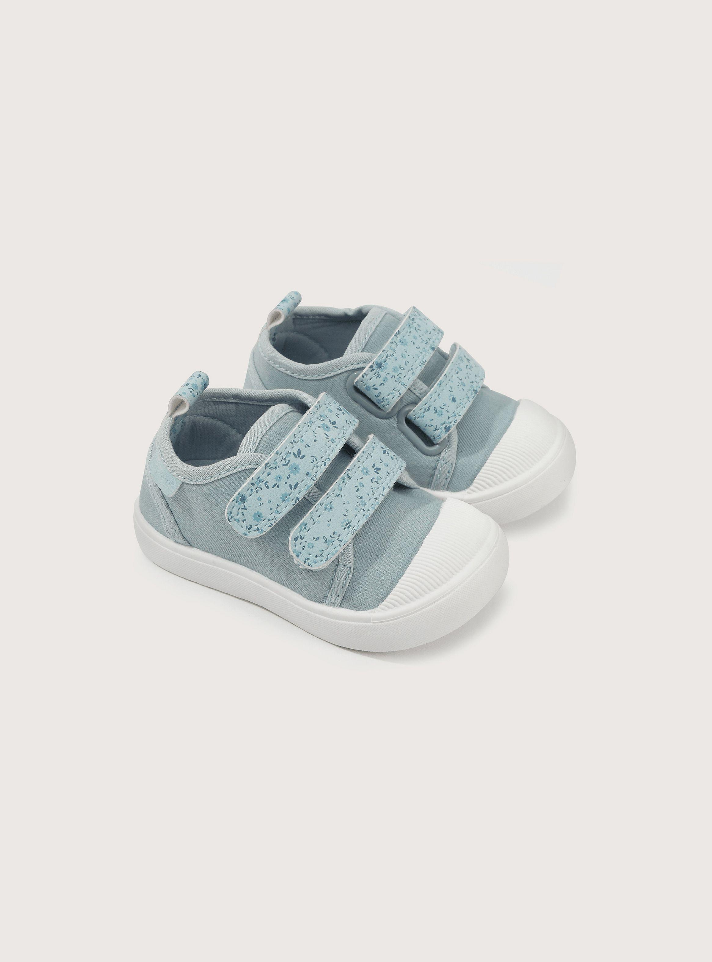Zapatilla Primeros Pasos Azul de Niña-0