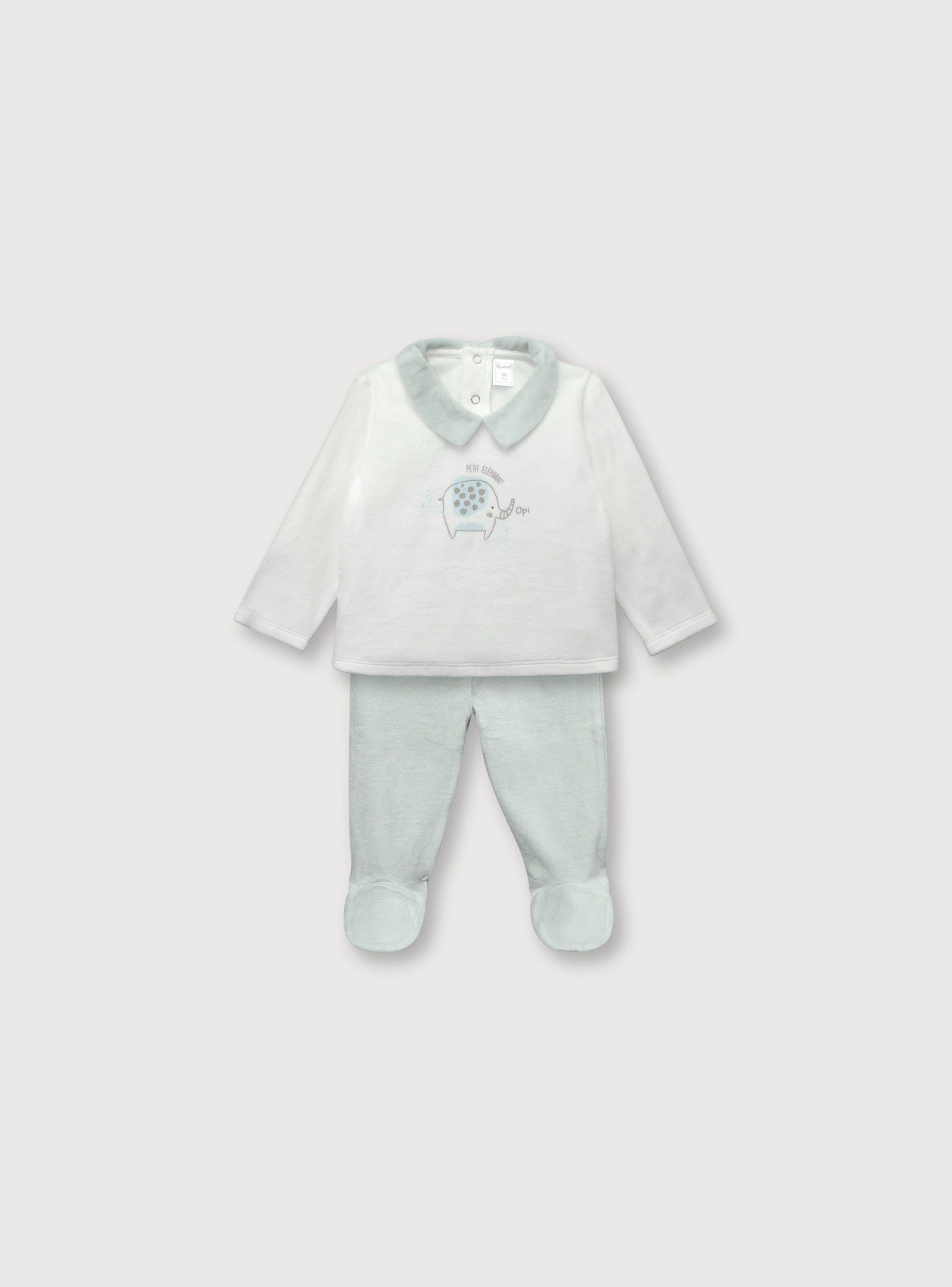 Clemente De Niño Esencial Con Cuello Celeste (rn A 09m)-0