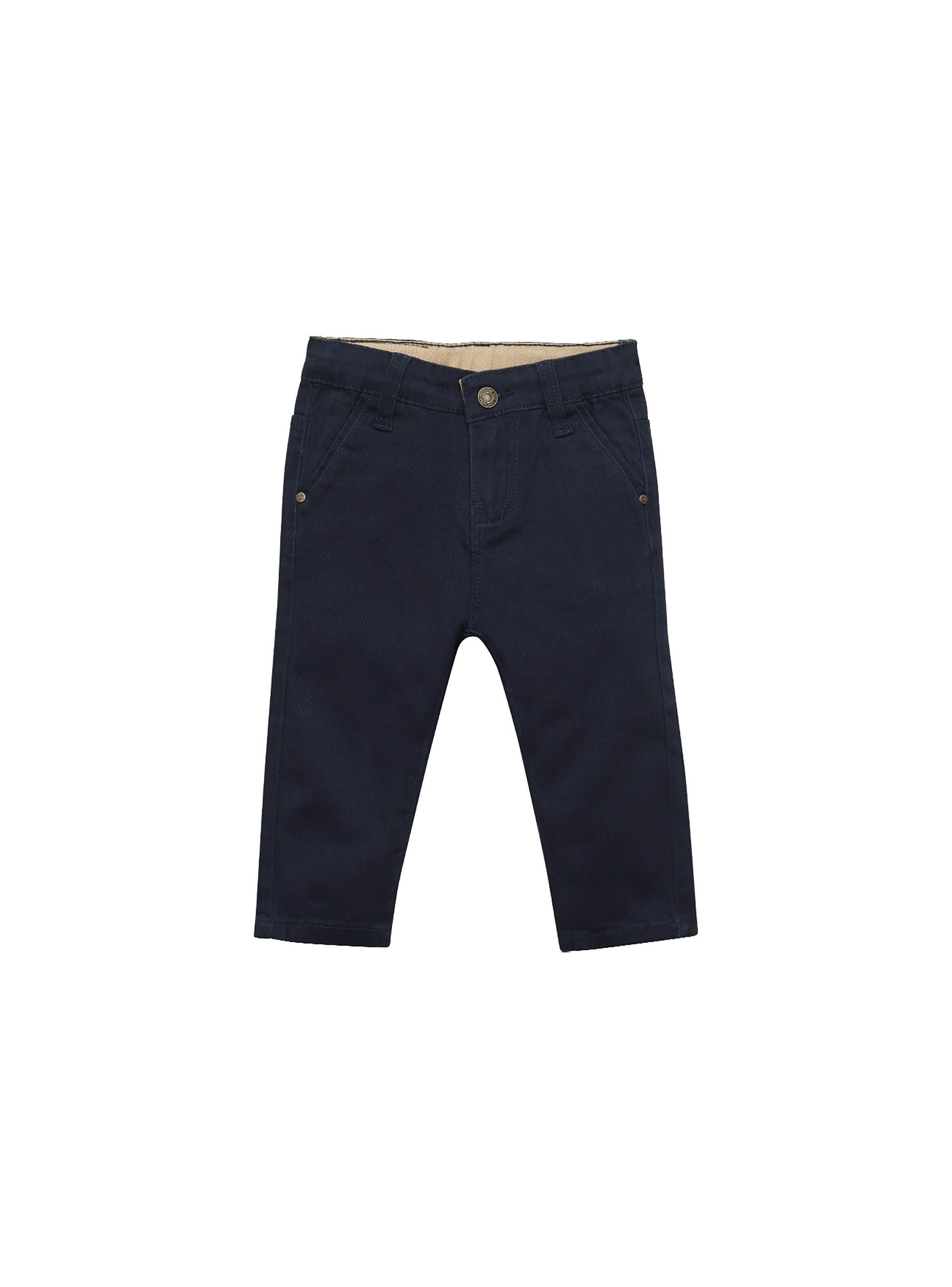 Pantalón de niño esencial Azul (6M - 4A)-0