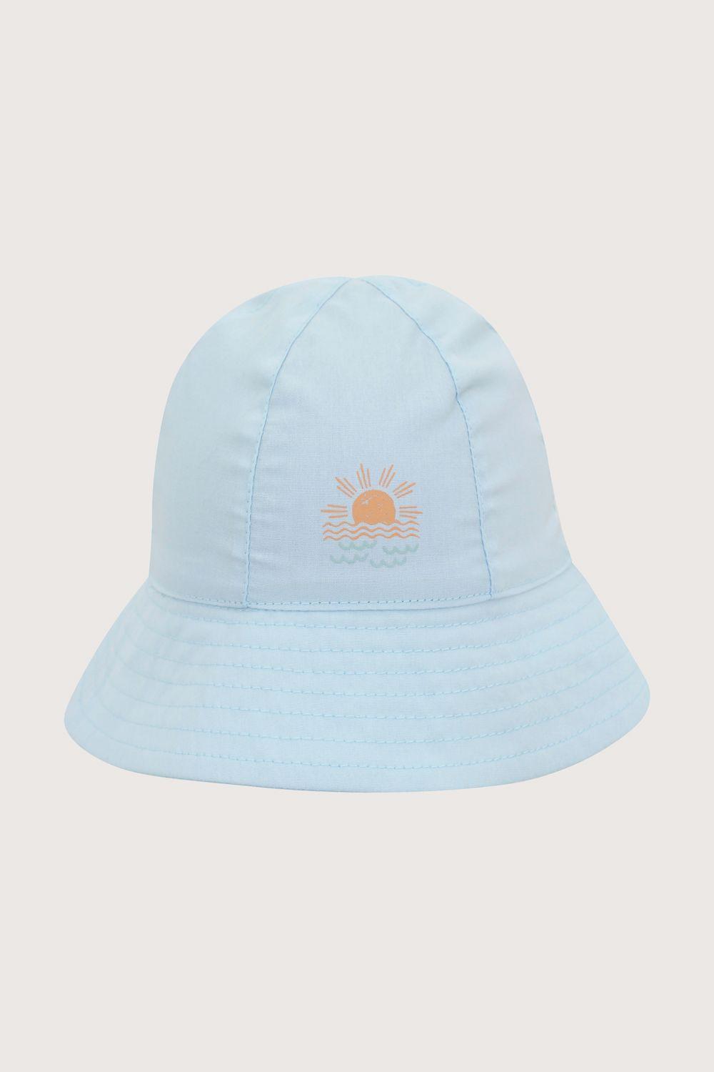 Gorro bebe azul niño-1