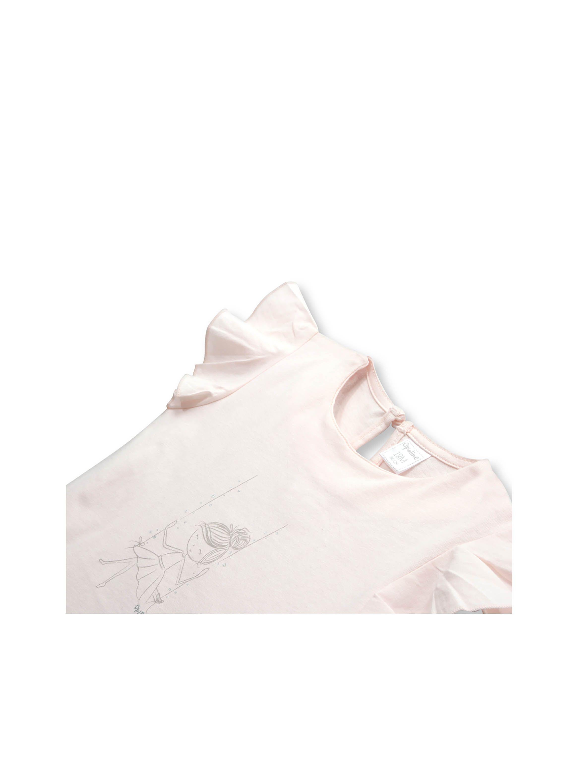 Polera De Niña Esencial M C Rosado (6M A 4A) Opaline-2