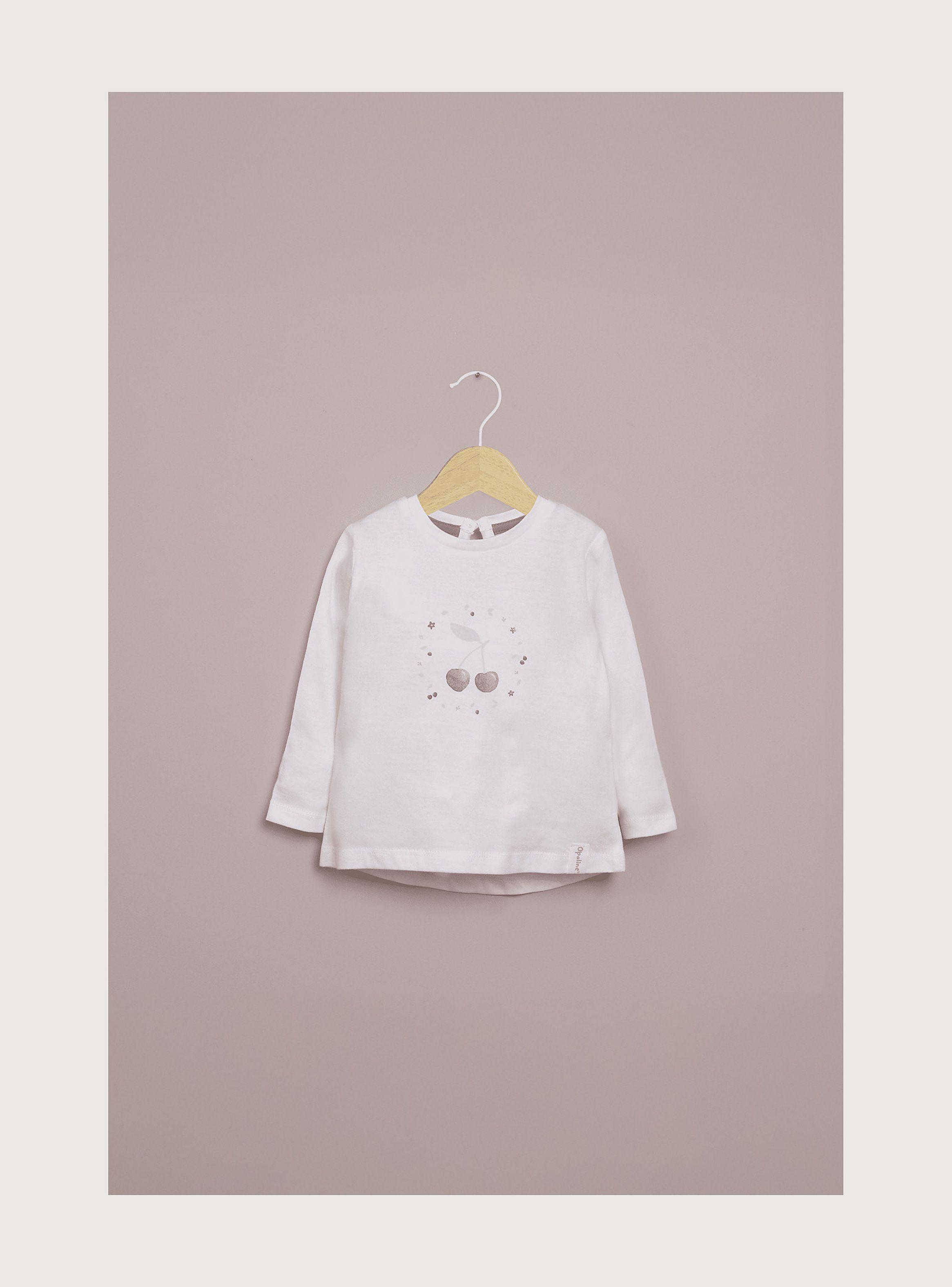 Polera Niña Blanco 40594 Opaline-0