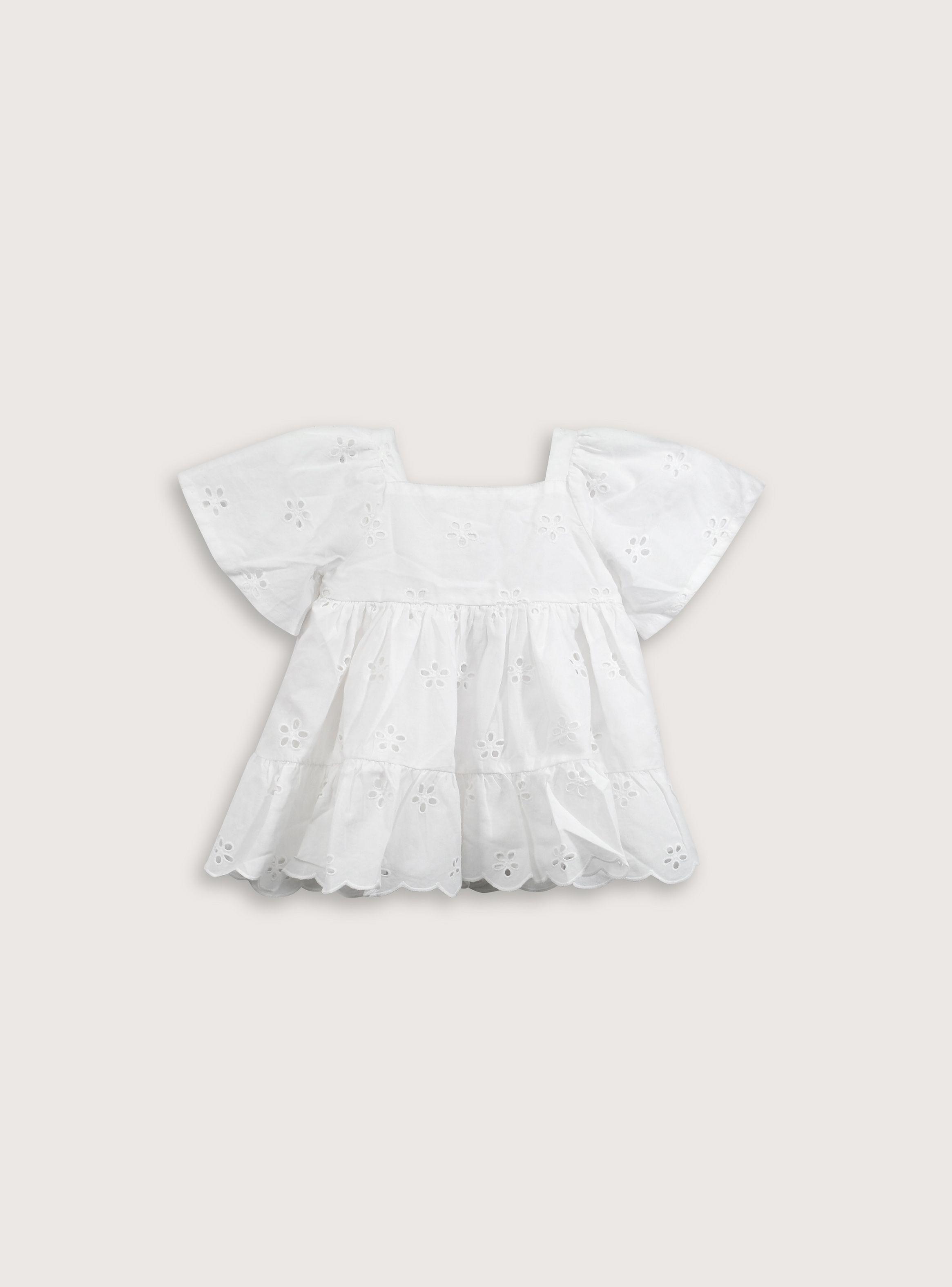 Vestido Niña Blanco 39624 Opaline-0