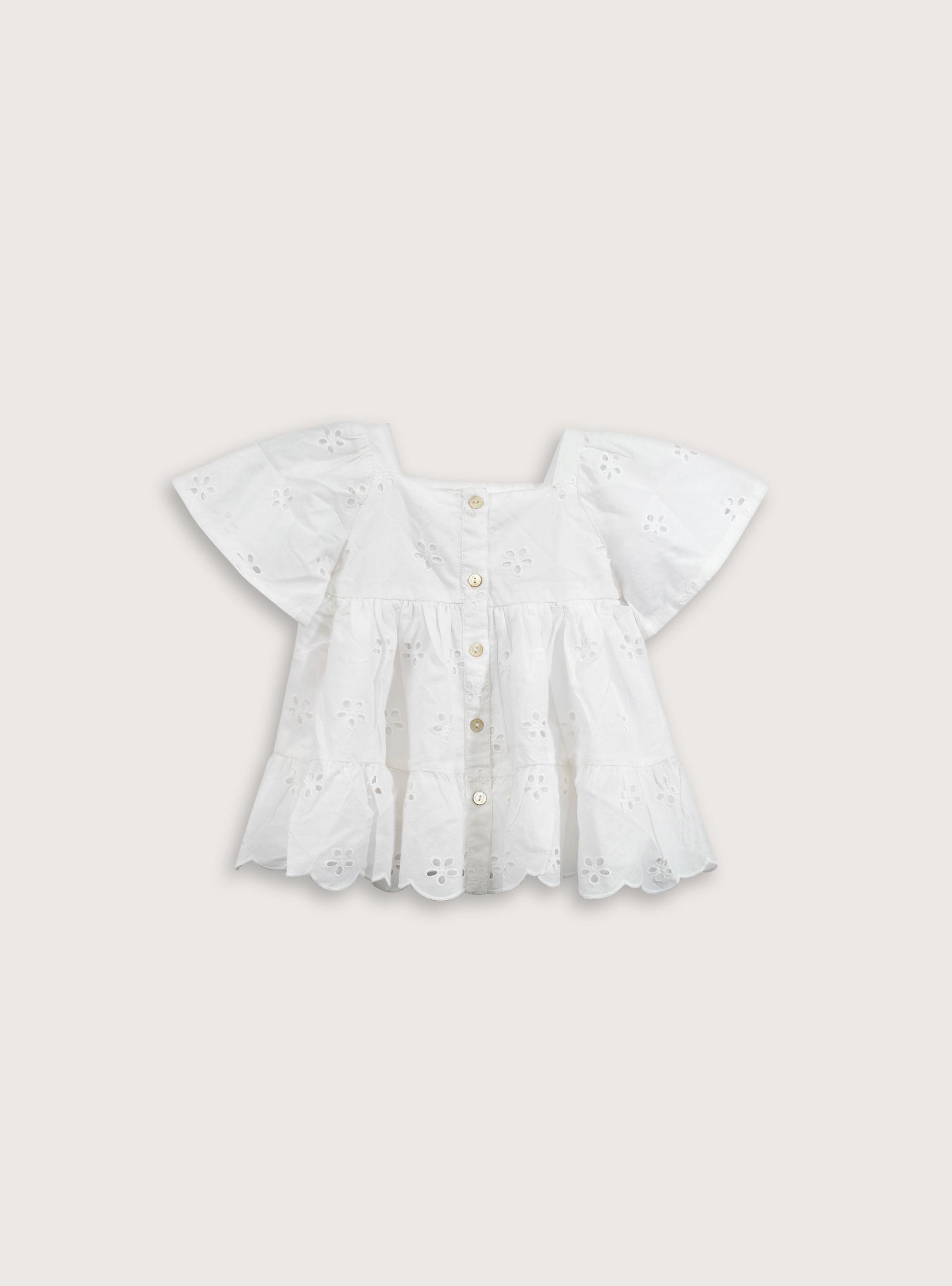 Vestido Niña Blanco 39624 Opaline-1